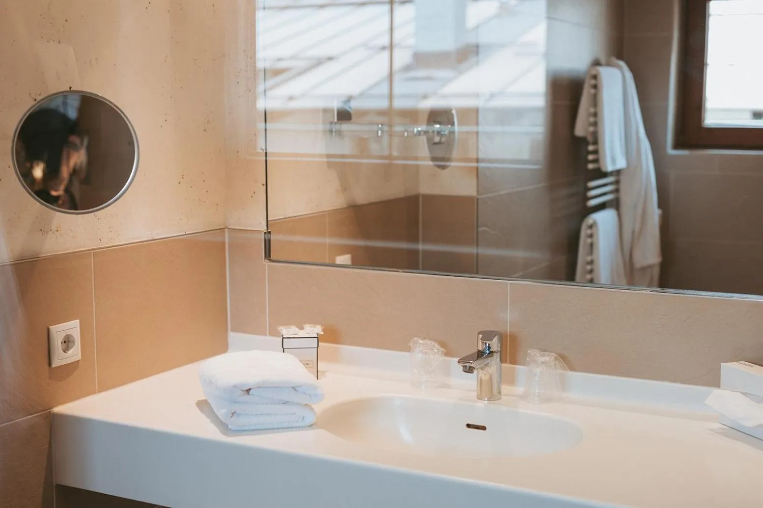 Bathroom in MANNI das Hotel