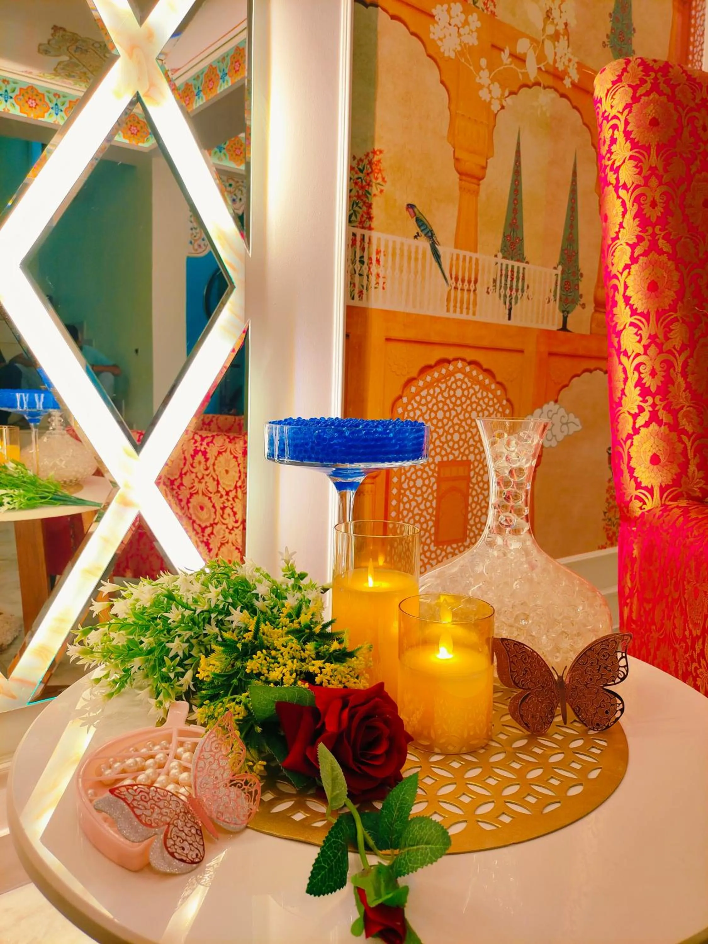 Decorative detail in Sarang Palace - A Luxury Boutique Hotel