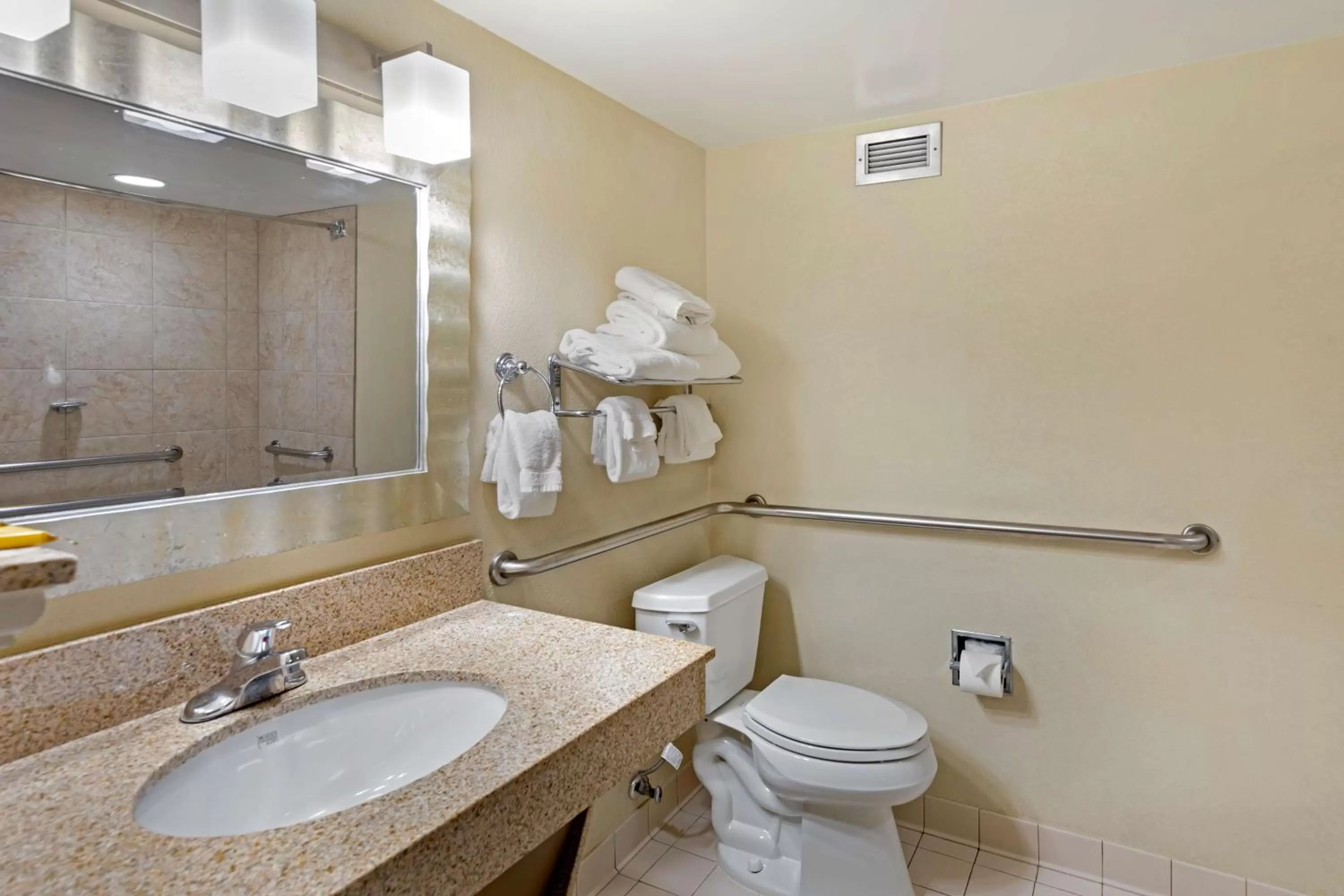 Bathroom in Best Western Plus Madison-Huntsville Hotel