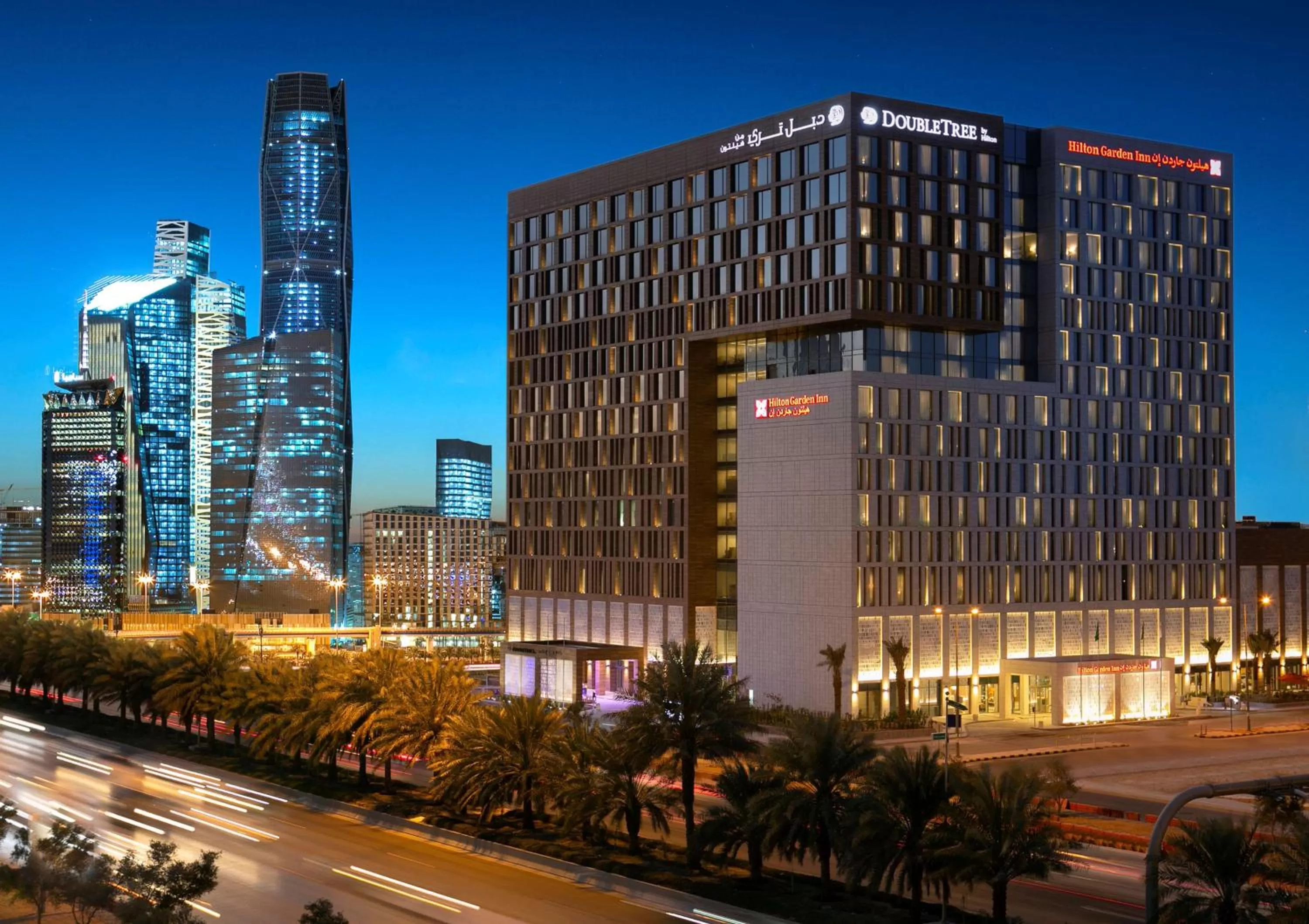 Property building in Hilton Garden Inn Riyadh Financial District