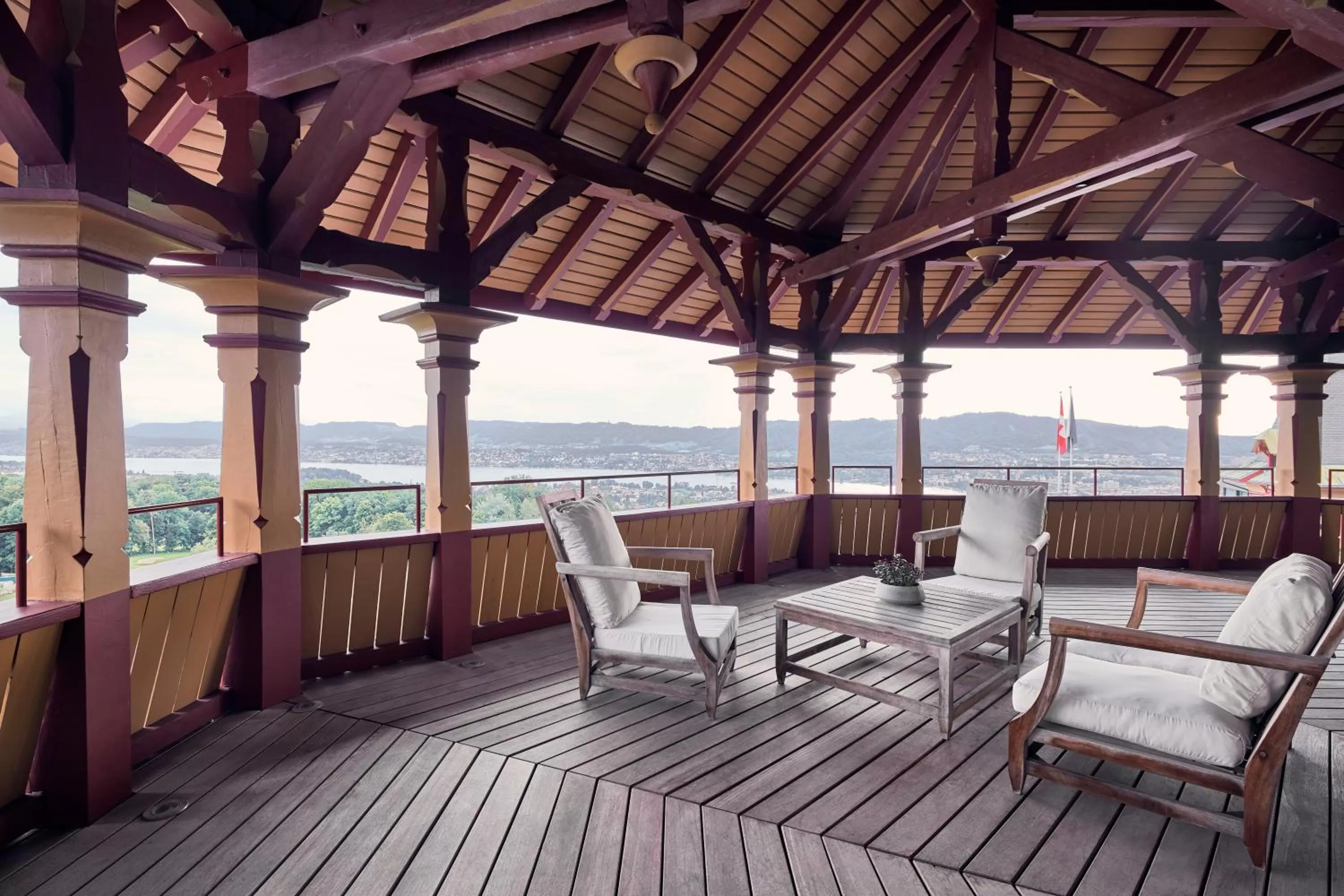 Balcony/Terrace in The Dolder Grand - City and Spa Resort Zurich