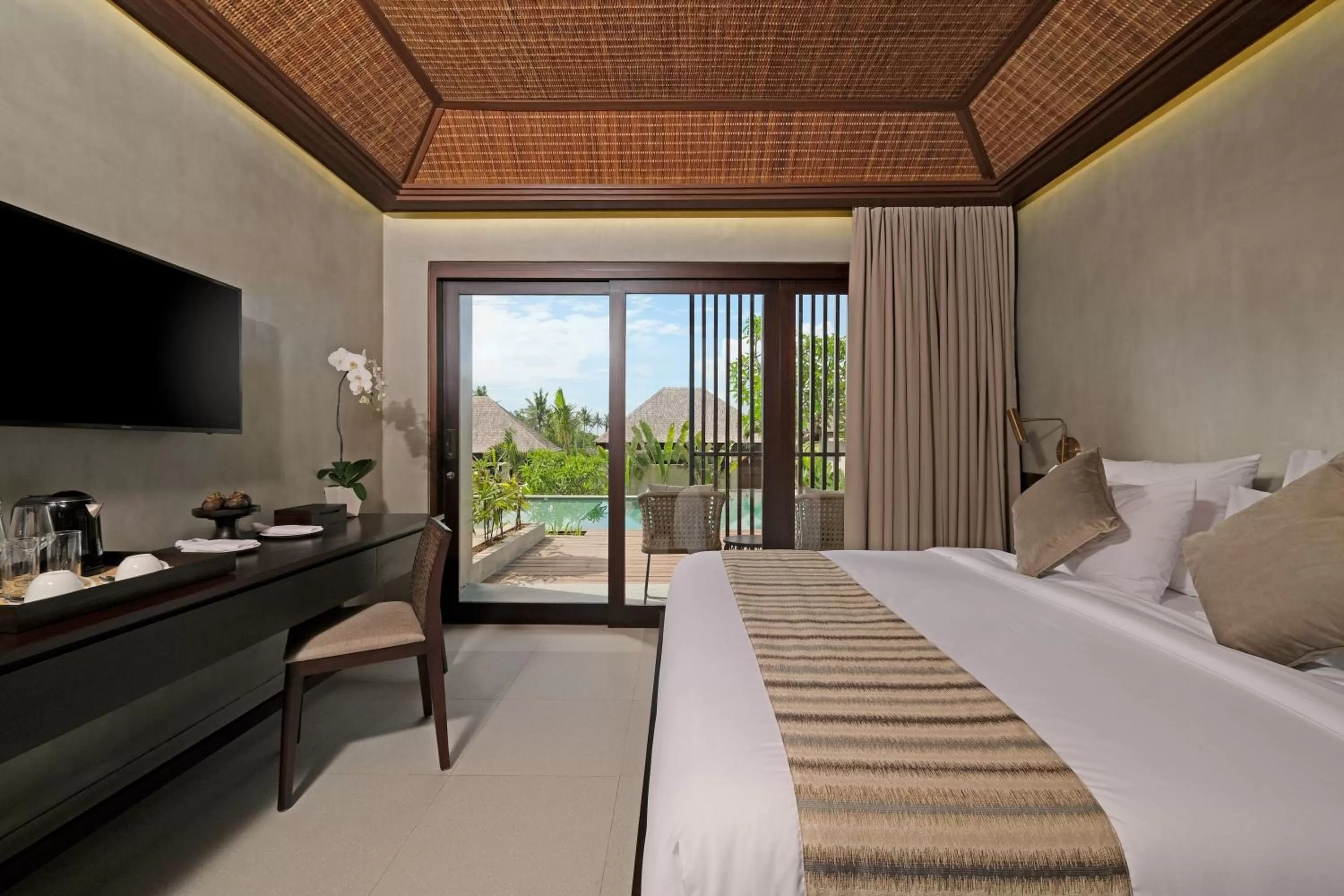 Property building, Bed in The Garcia Ubud Hotel & Resort