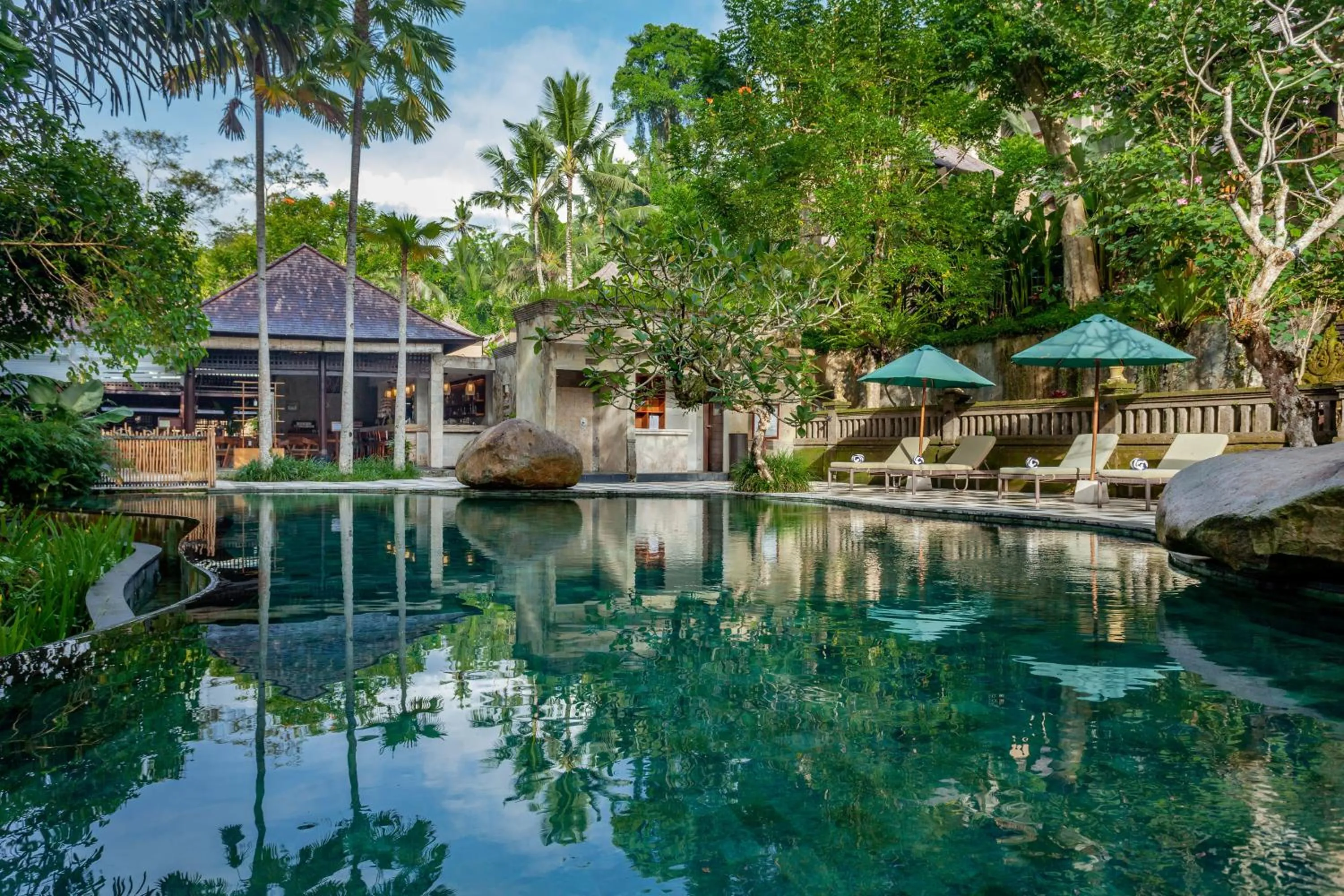 Swimming pool in The Lokha Ubud Resort, Villas & SPA