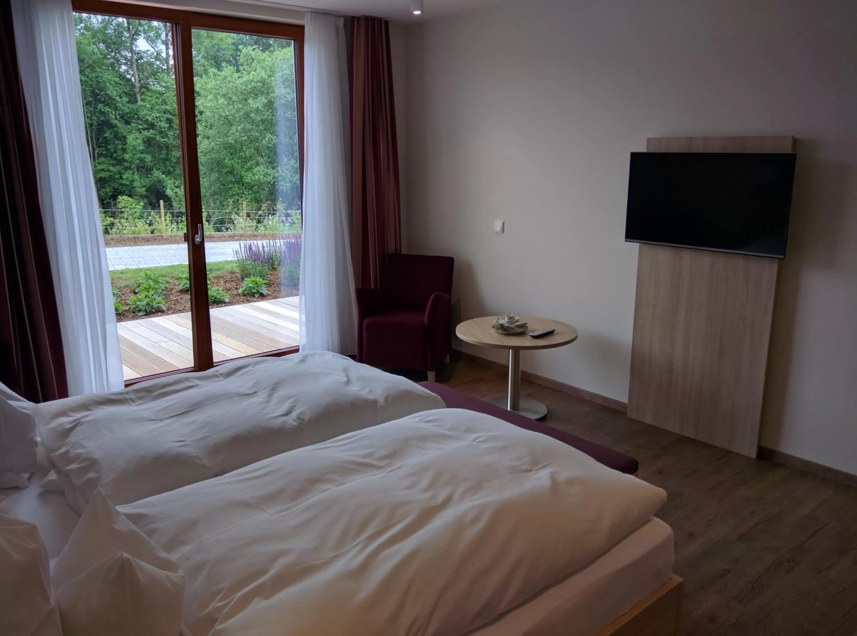 Bed in Hotel Zur-Borke
