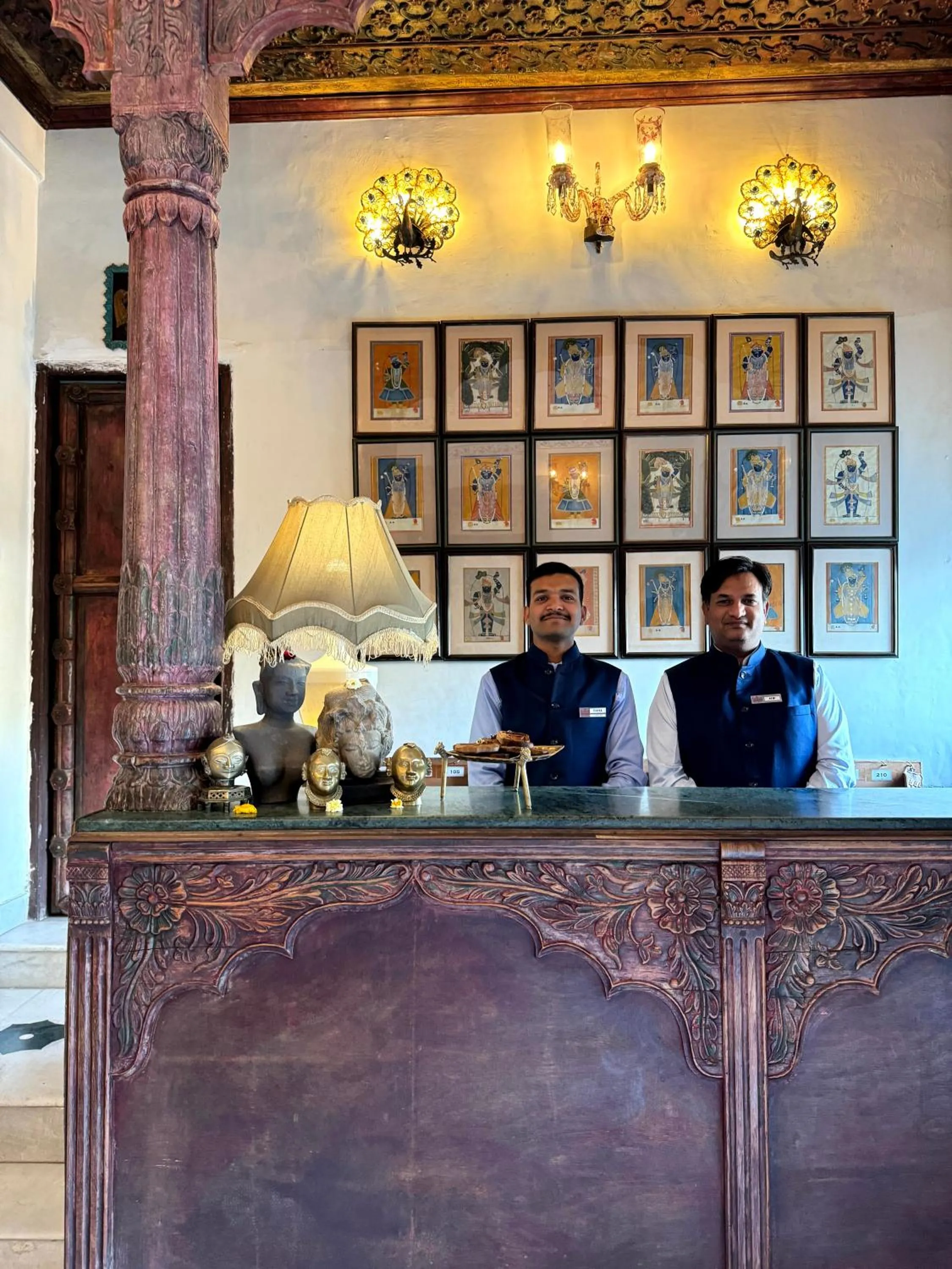 Staff in Hotel Udai Kothi