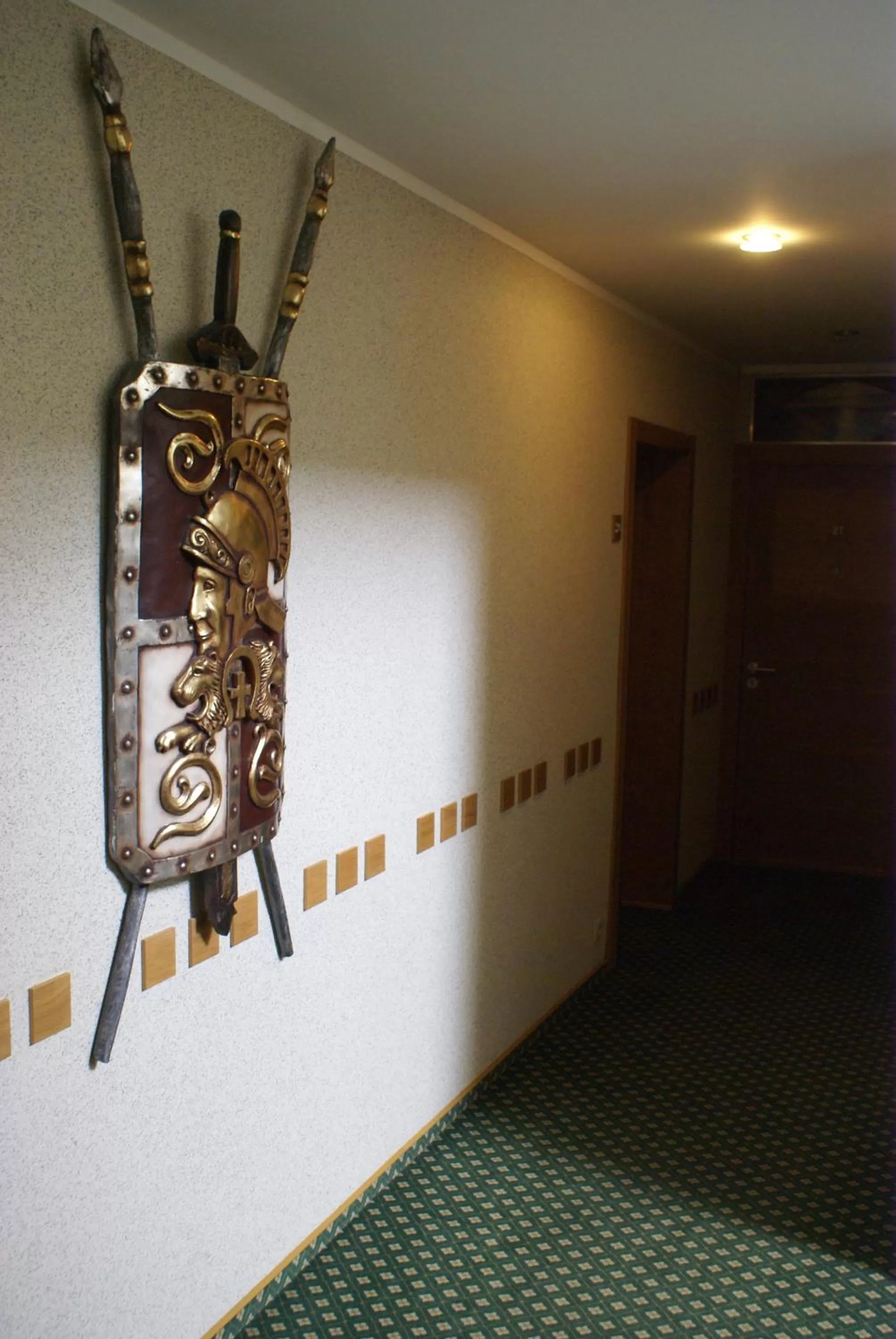 Decorative detail in Hotel Pils with Self-Check in