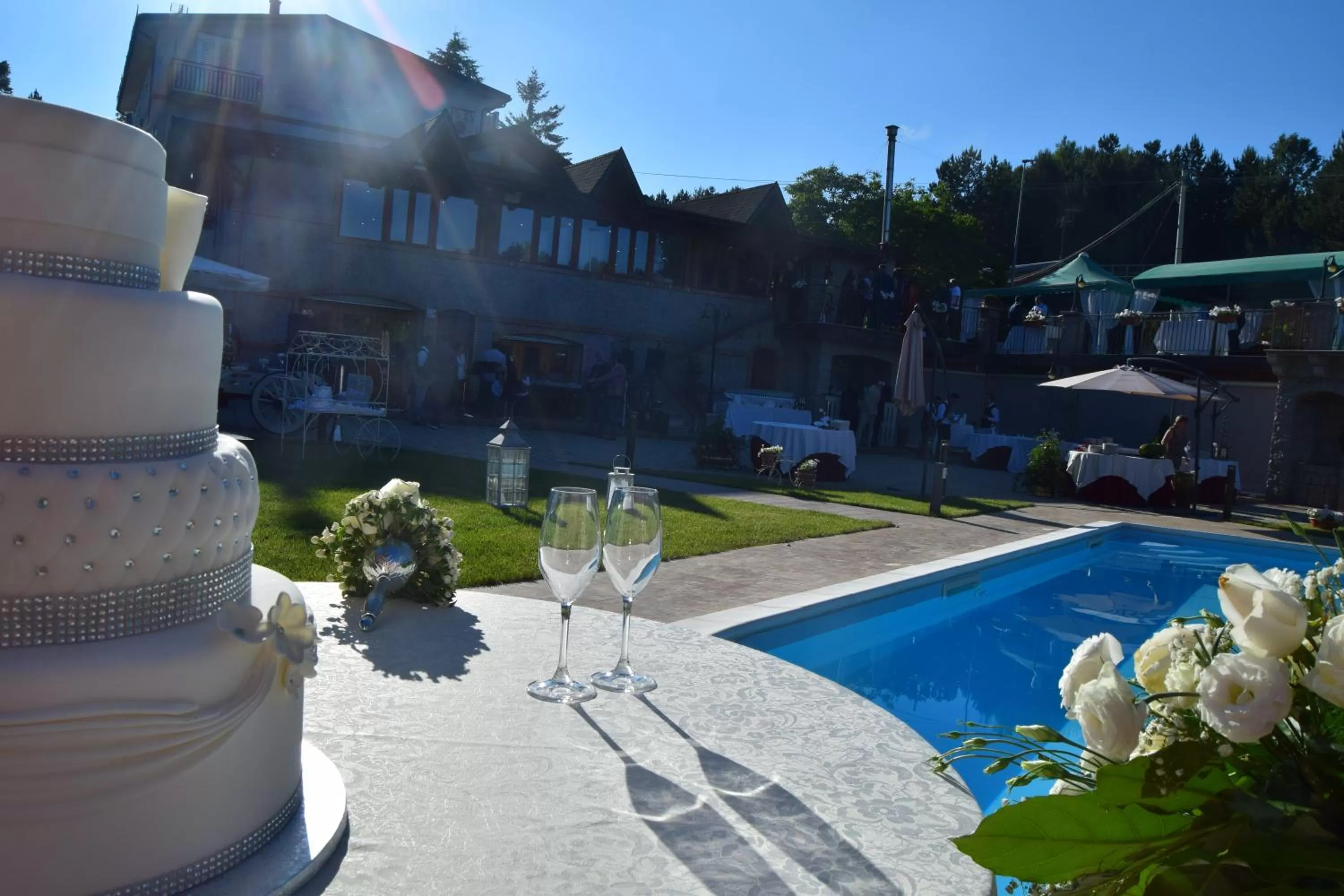 Property building, Swimming Pool in La Quercia B&B