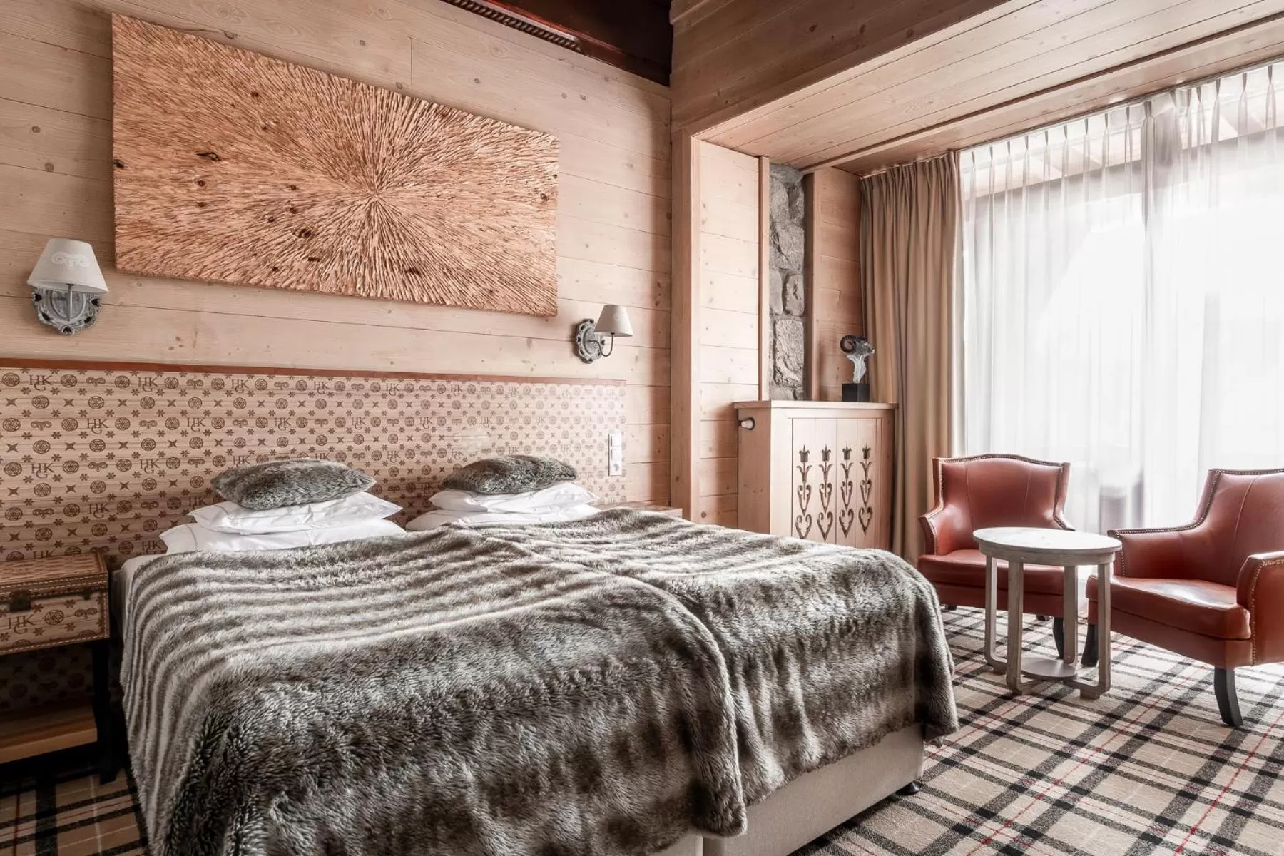 Bed in Aries Hotel & SPA Zakopane