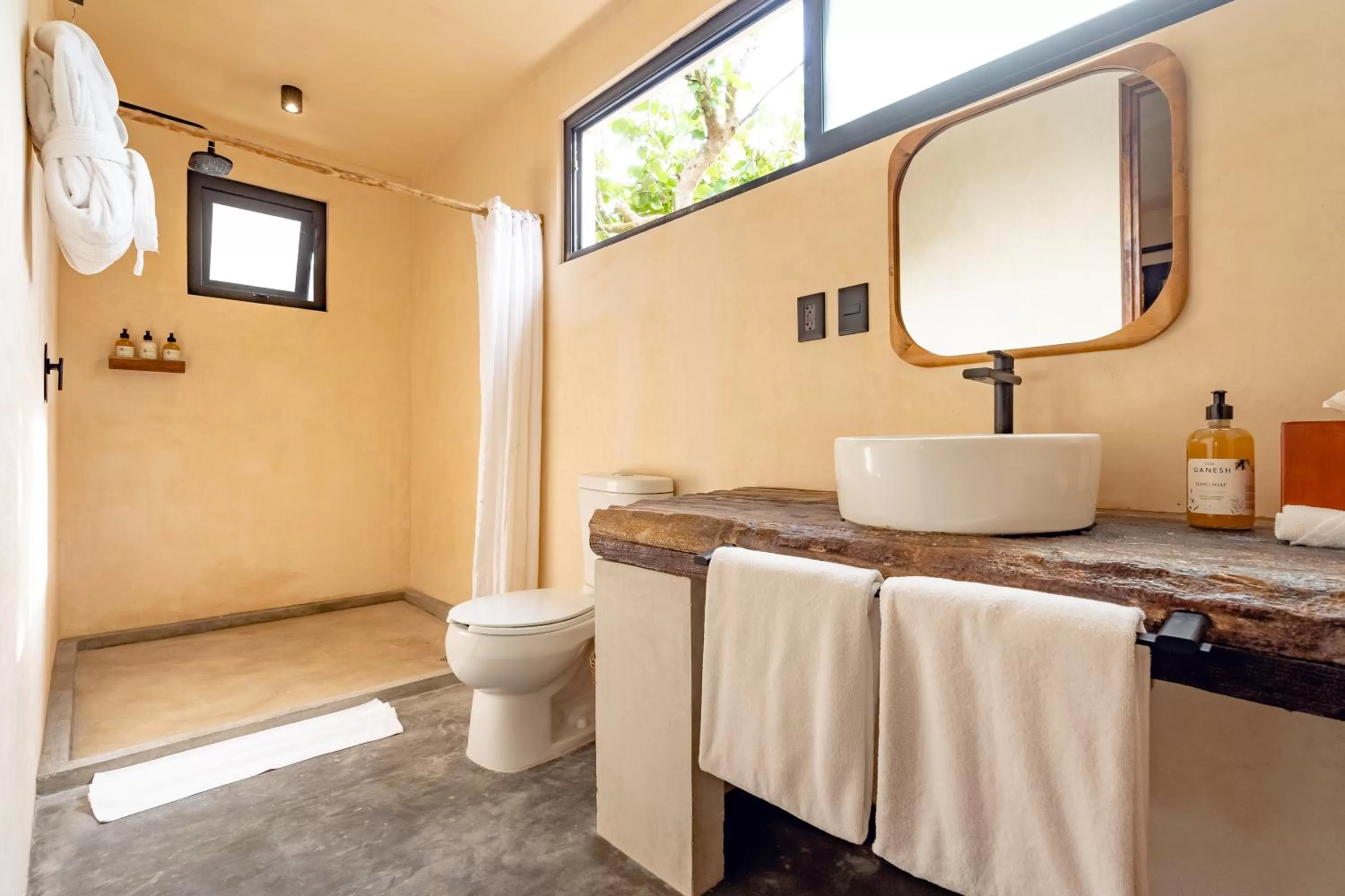 Bathroom in Casa Ganesh Tulum-Beachfront hotel by Ahau Collection