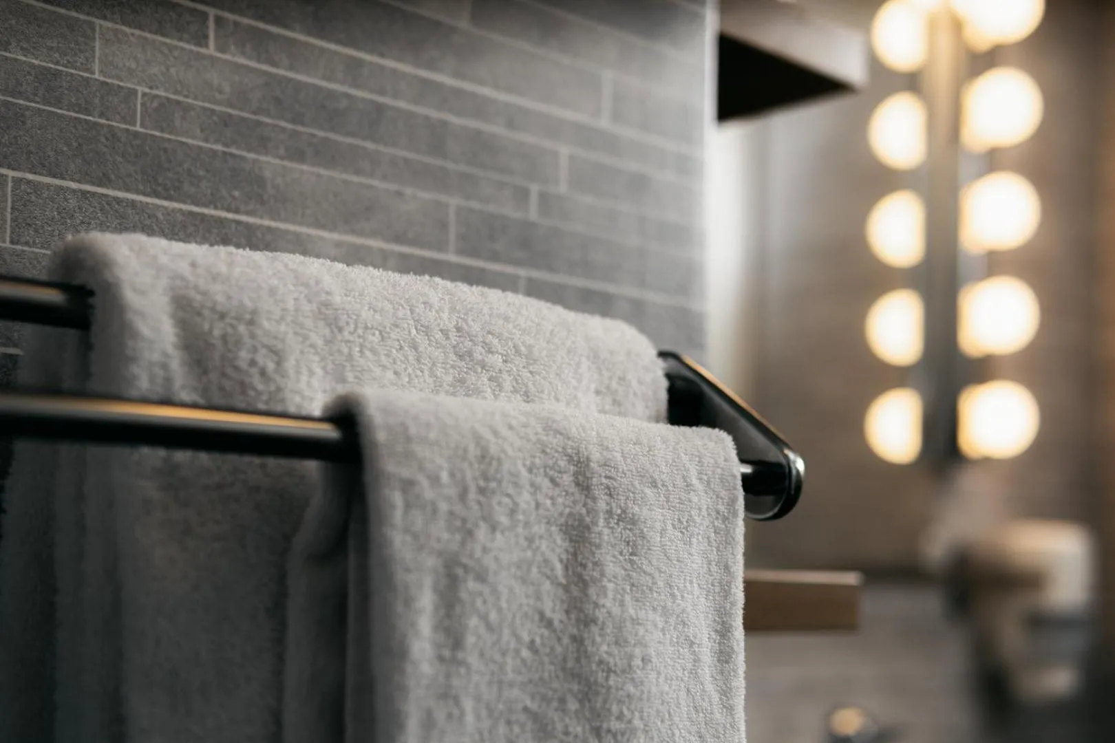 Bathroom, Bed in Hotell Björken