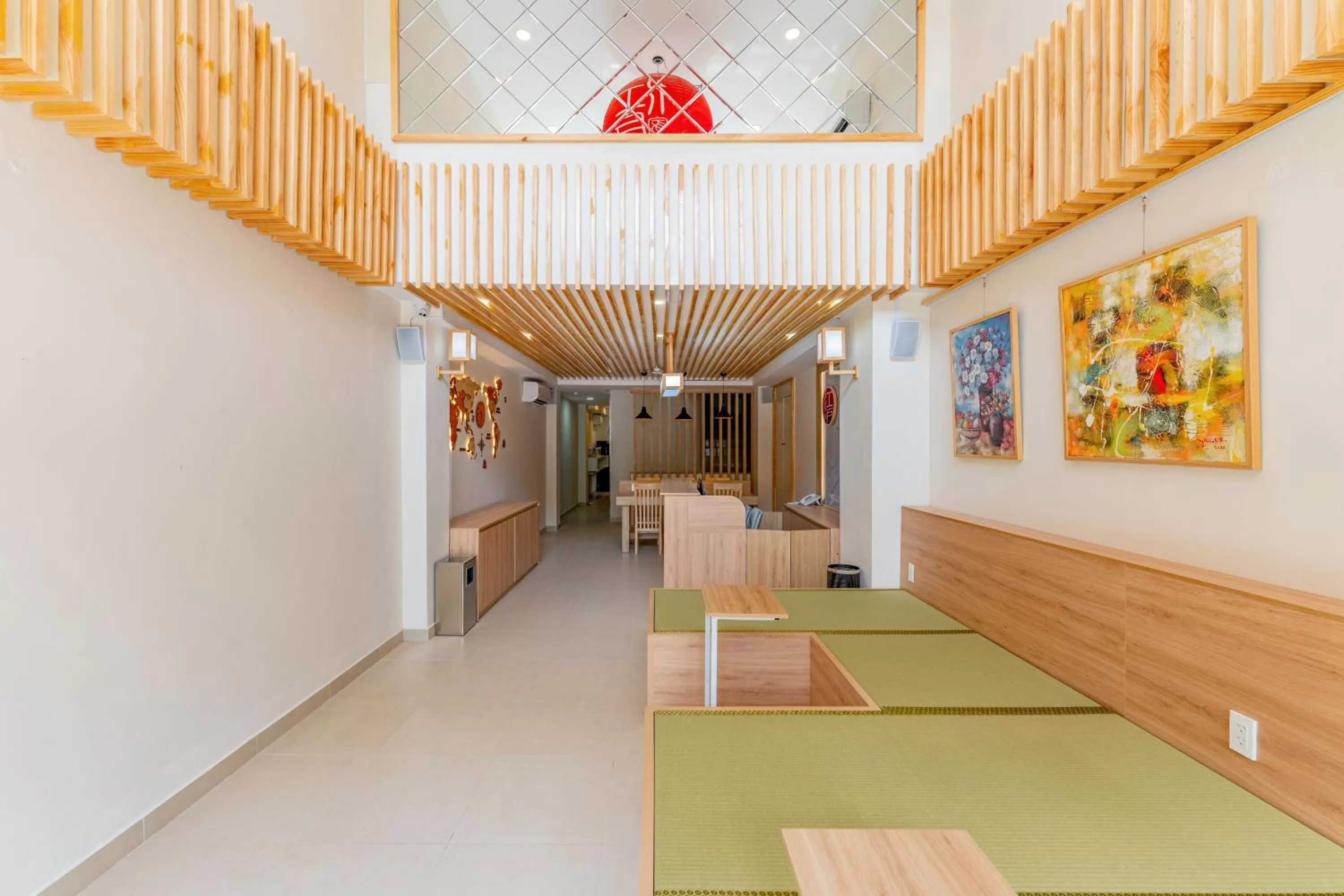 Communal lounge/ TV room in Edoya hotel Dong Khoi