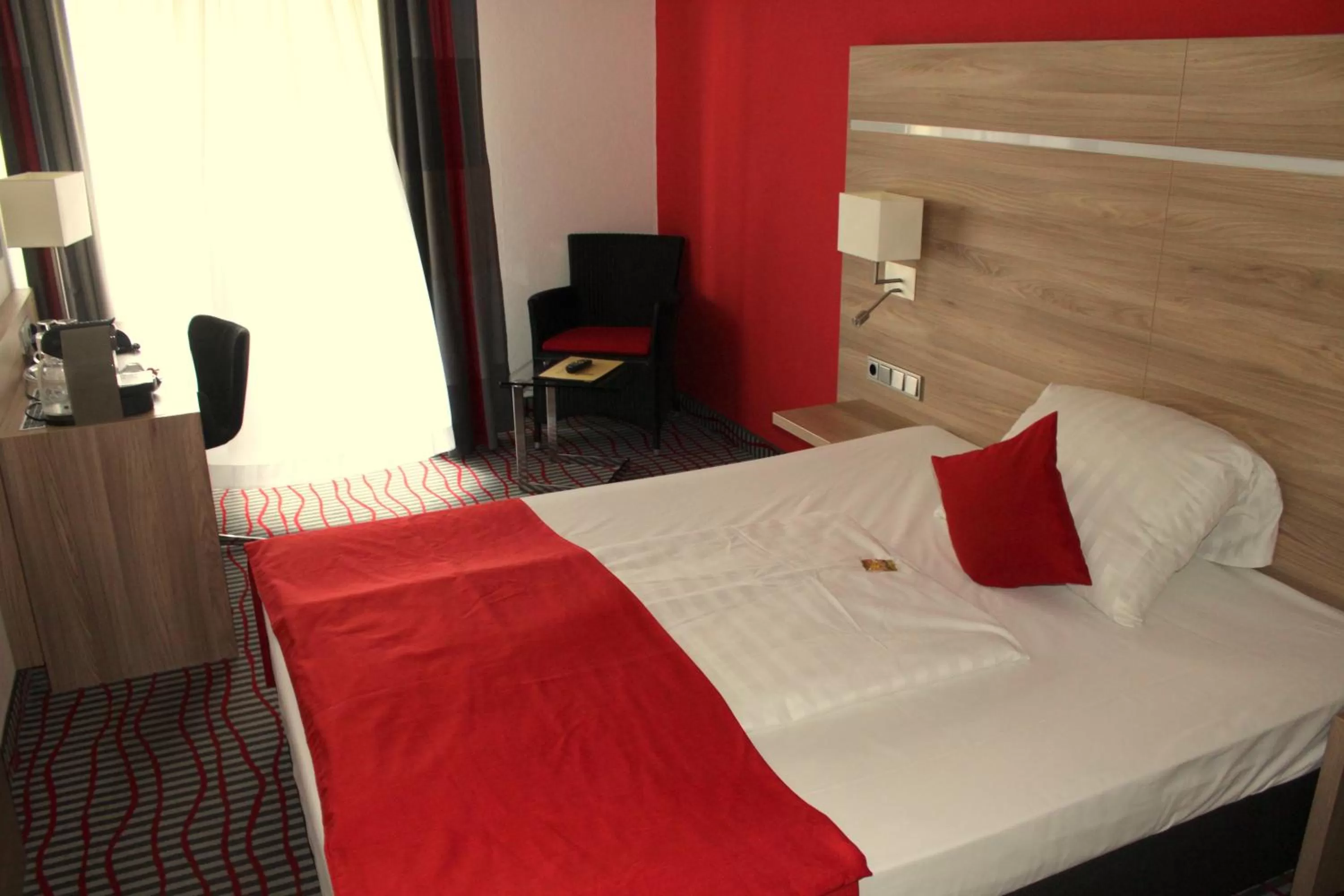 Bed in NP Hotel Wallis