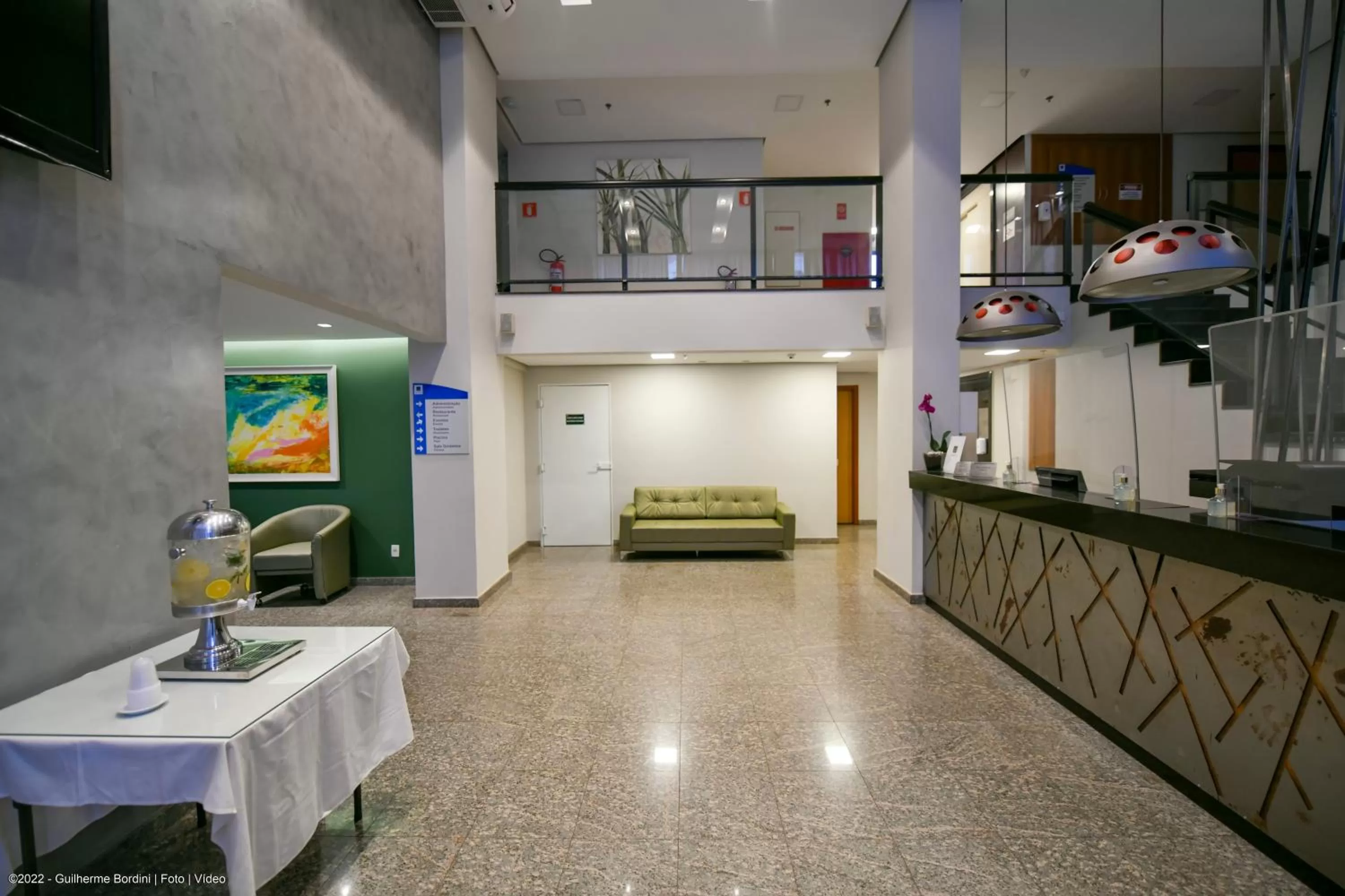 Lobby or reception in Nobile Inn Executive Ribeirao Preto