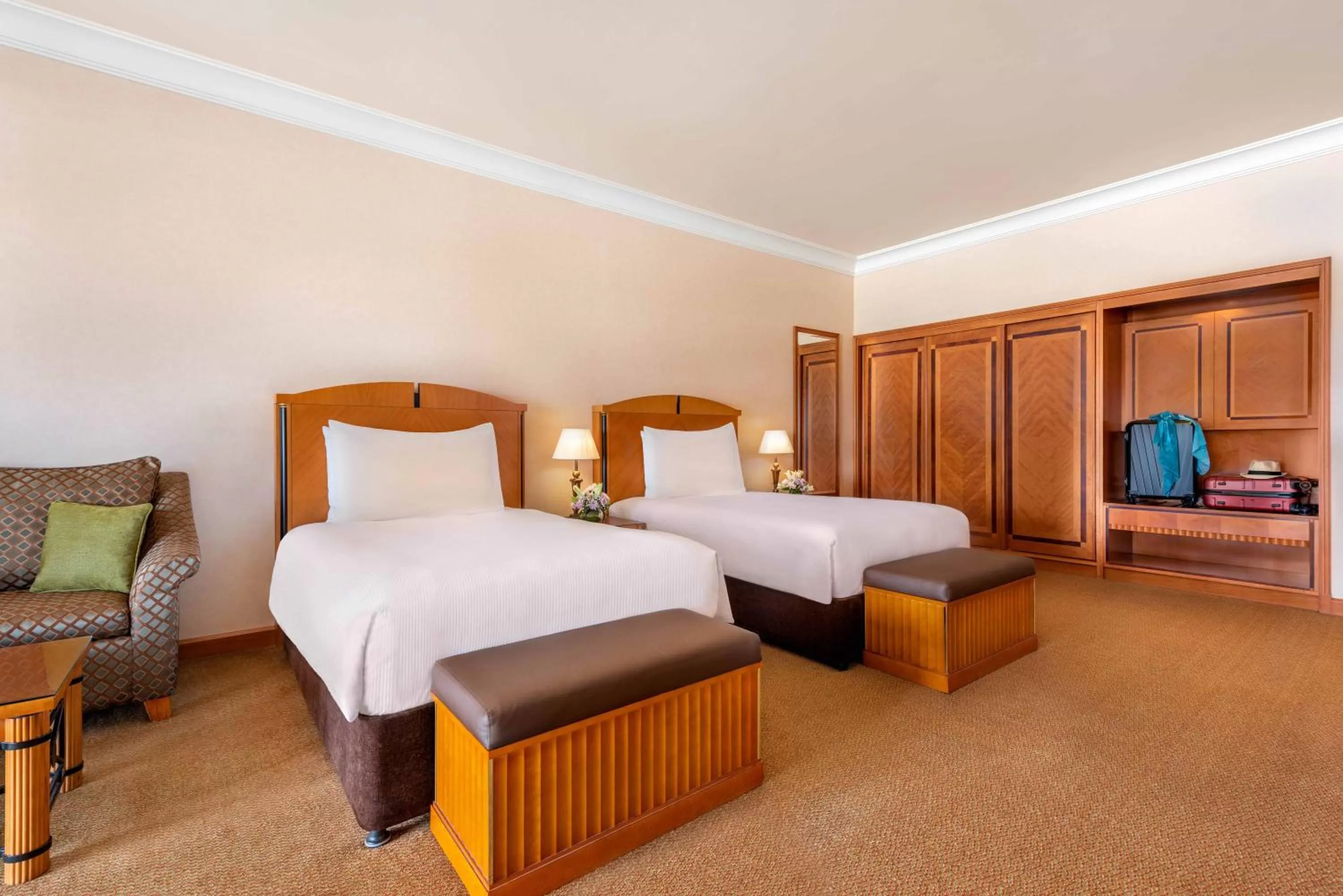 Superior Room TwinFree daily shuttle bus to Yas attractions, Yas Mall and Grand Mosque in Al Raha Beach Resort & Spa