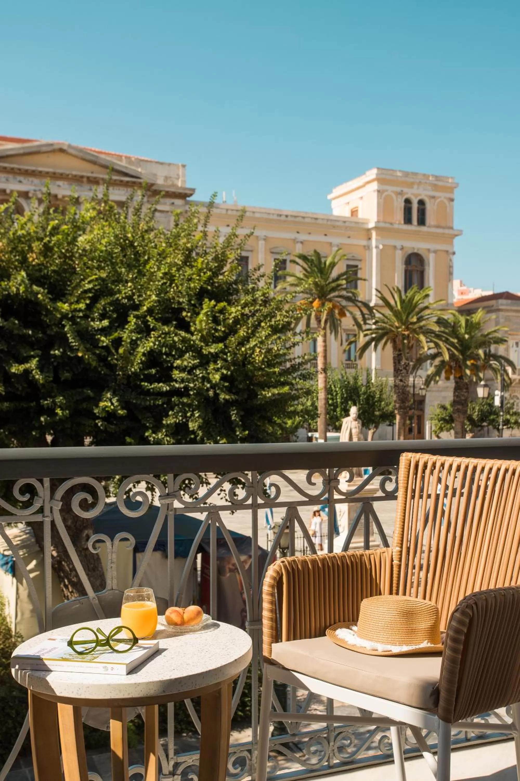 Balcony/Terrace in SYROS SOUL LUXURY SUITES