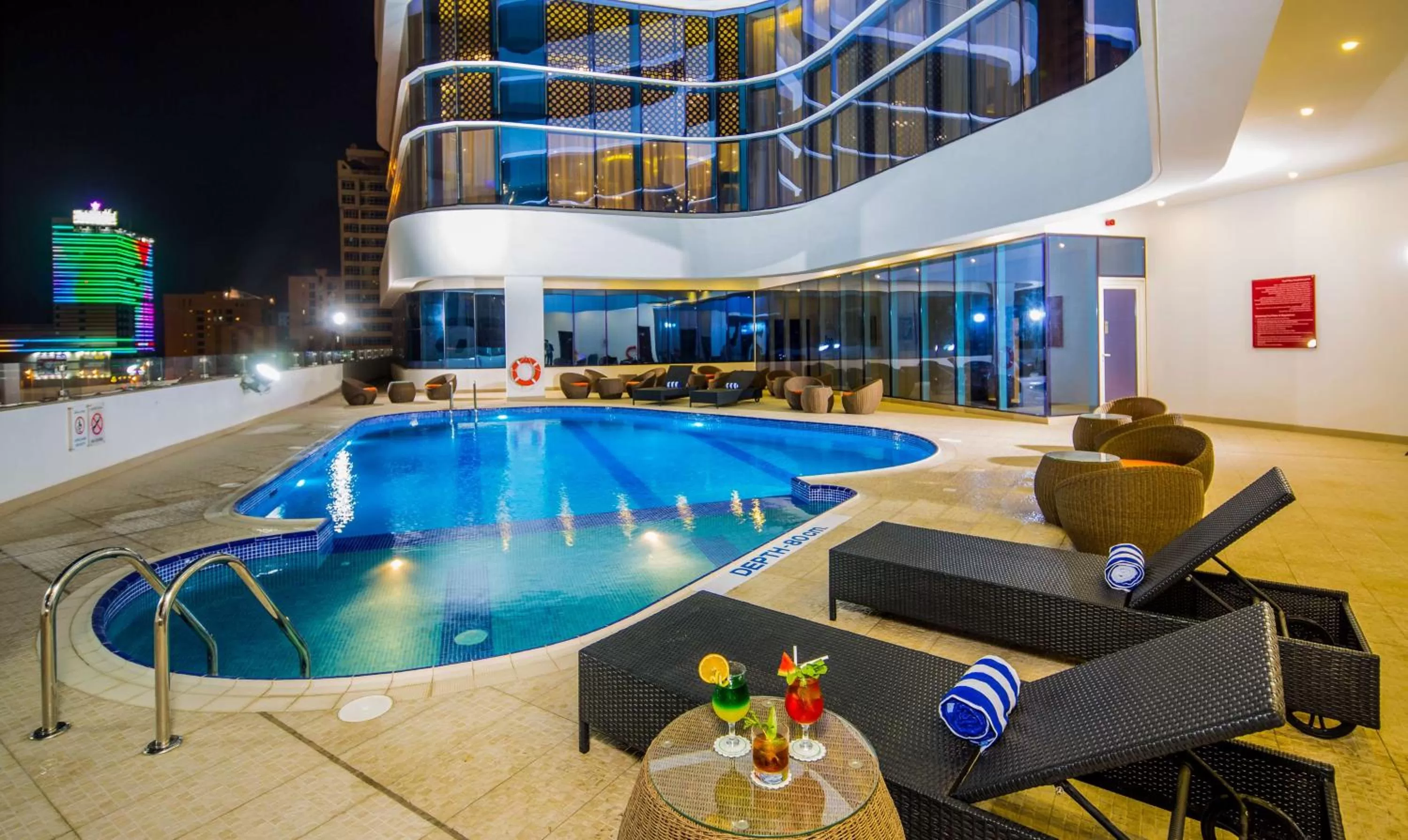 On site in Arch Hotel