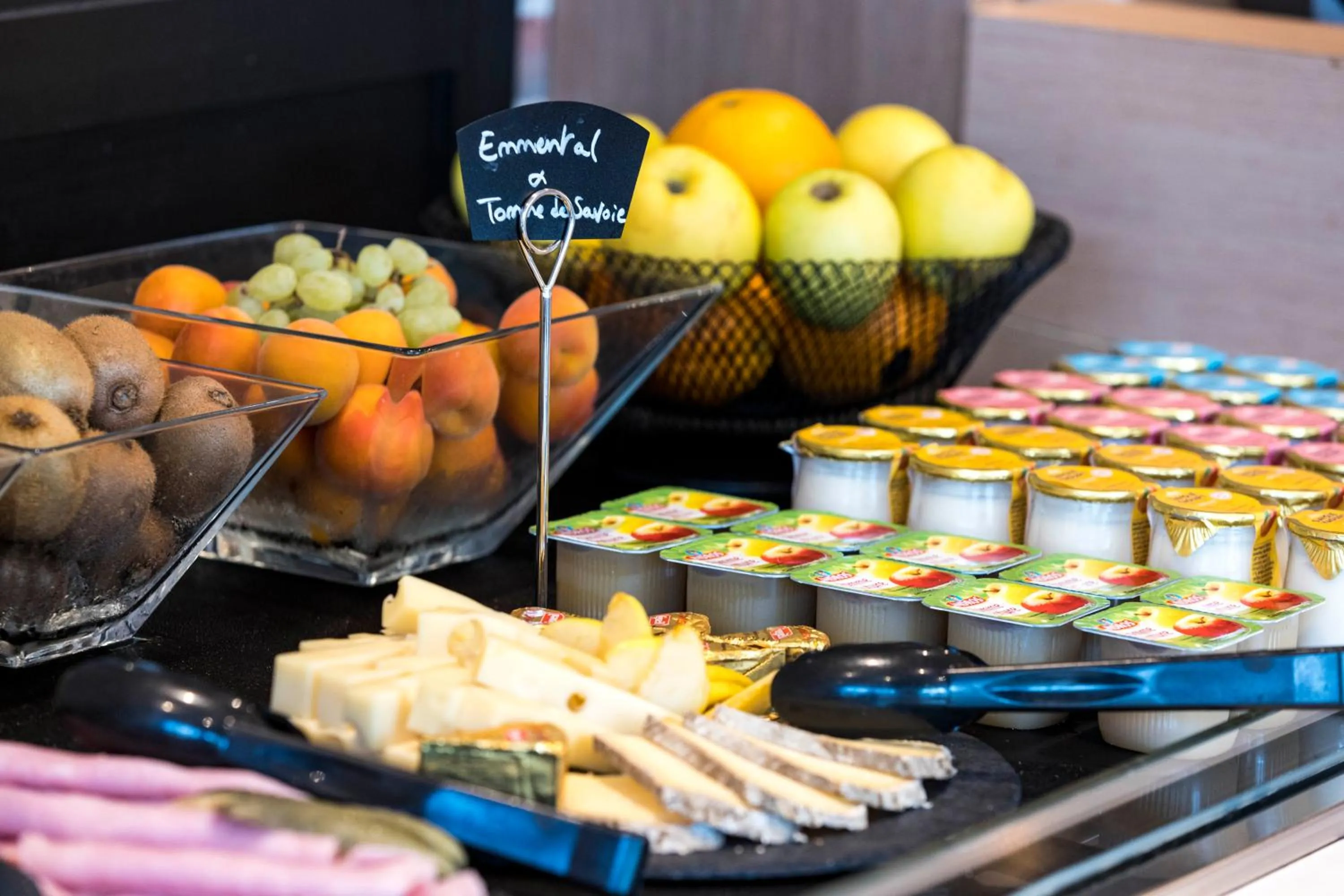 Buffet breakfast in Kyriad Paris Ouest - Colombes