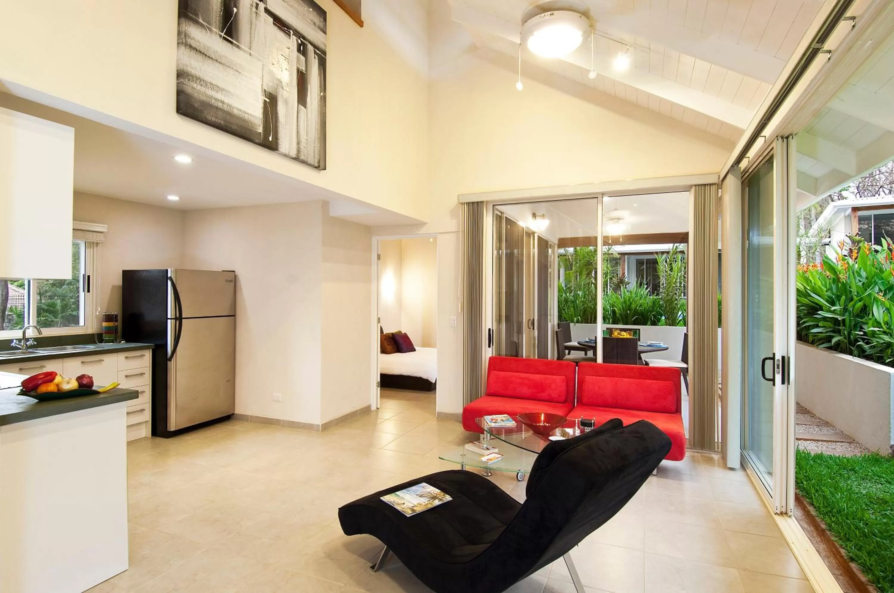 Patio, Seating Area in The Breeze Hotel & Villas