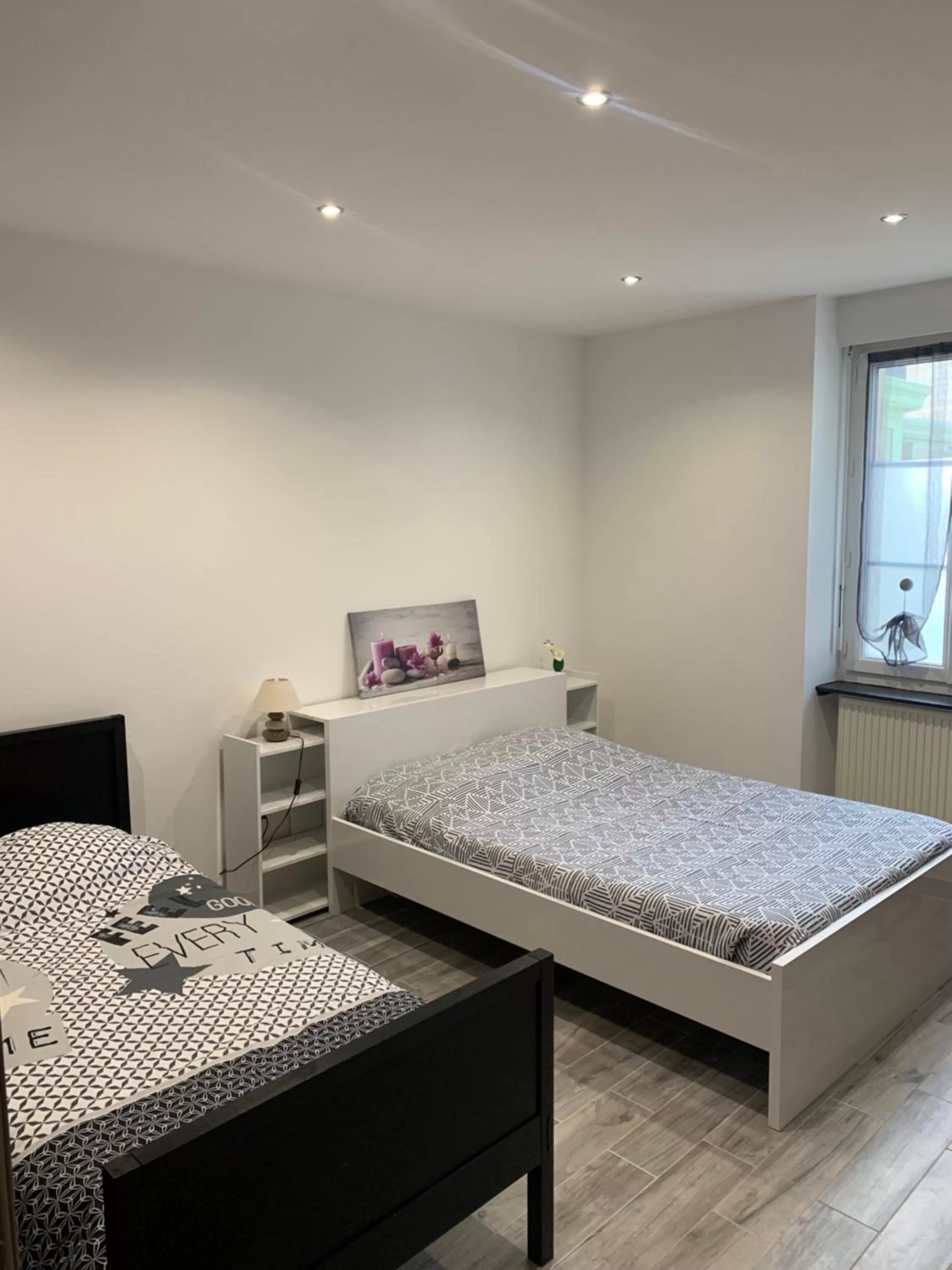 Bed in Chambres d'hôtes de l'Eglise