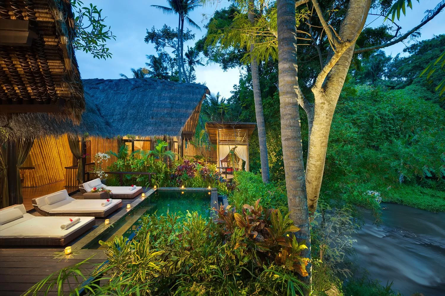 Natural landscape in Fivelements Retreat Bali, Ubud