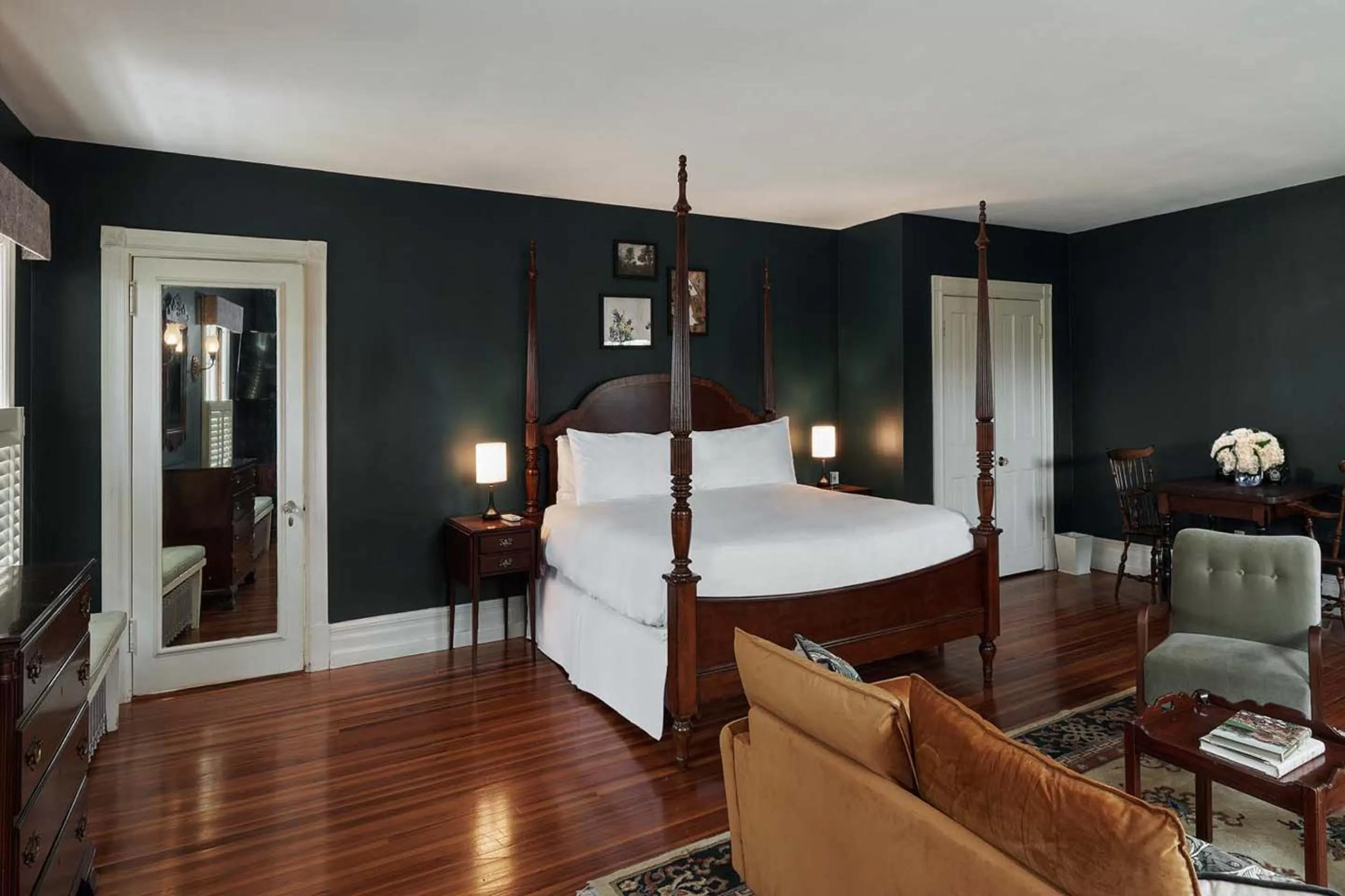 Photo of the whole room, Bed in The Dewey by The Lenox Collection