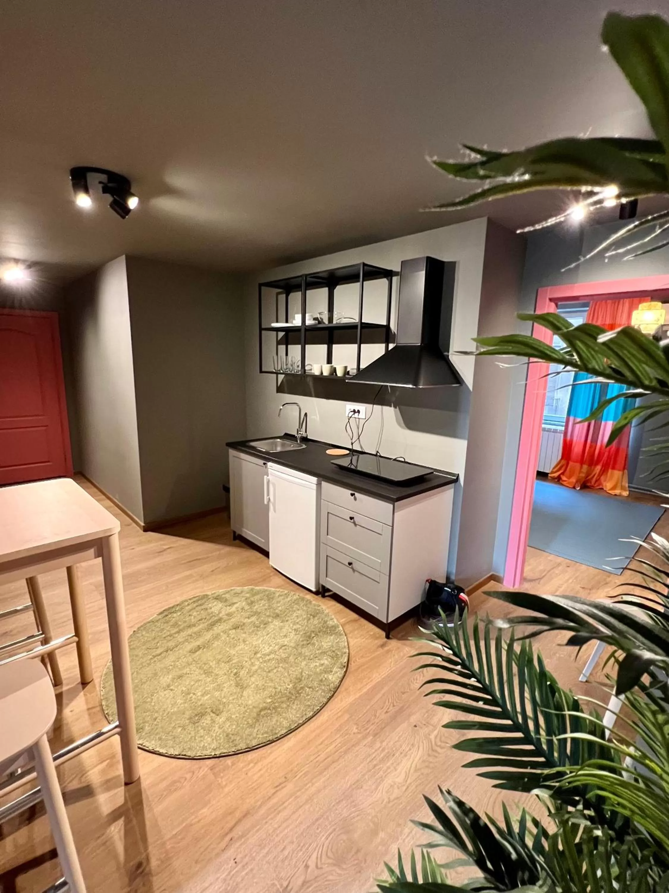 Dining area, Kitchen/Kitchenette in Tulum Apart Center Belgrade