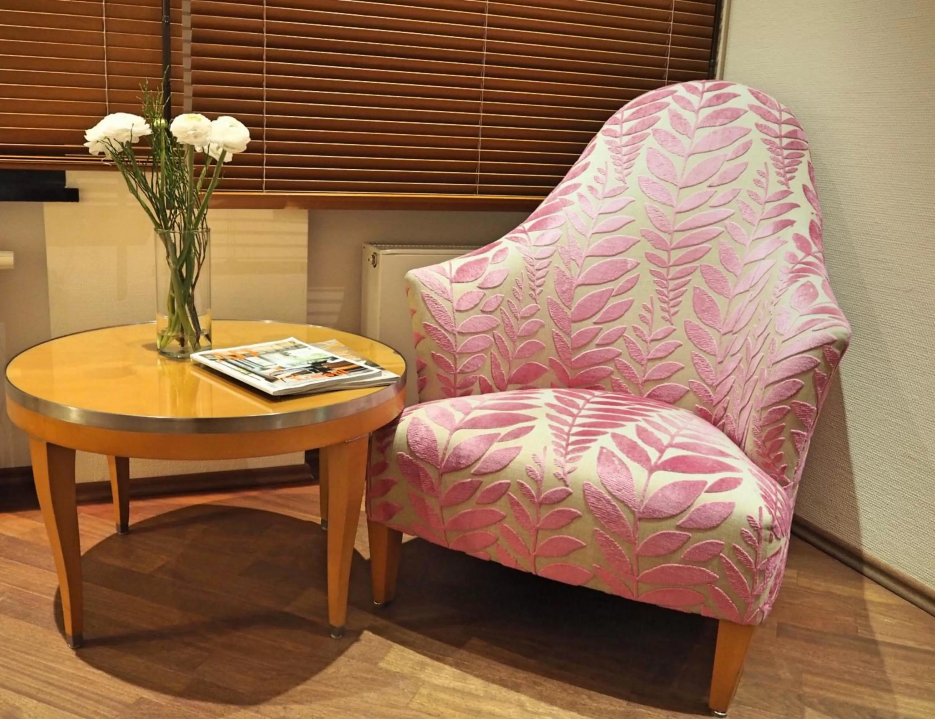 Seating area in Yours Truly