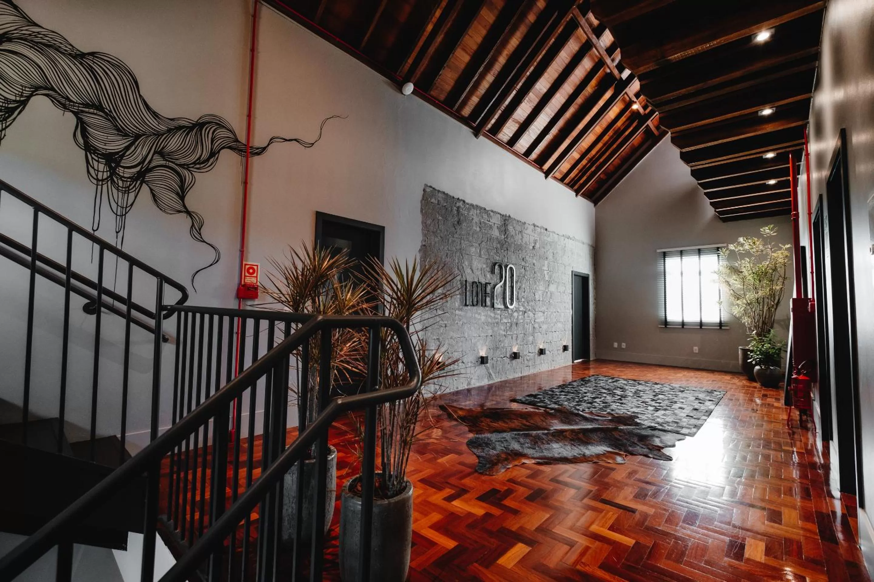 Decorative detail in LOTE20 Hotel Boutique