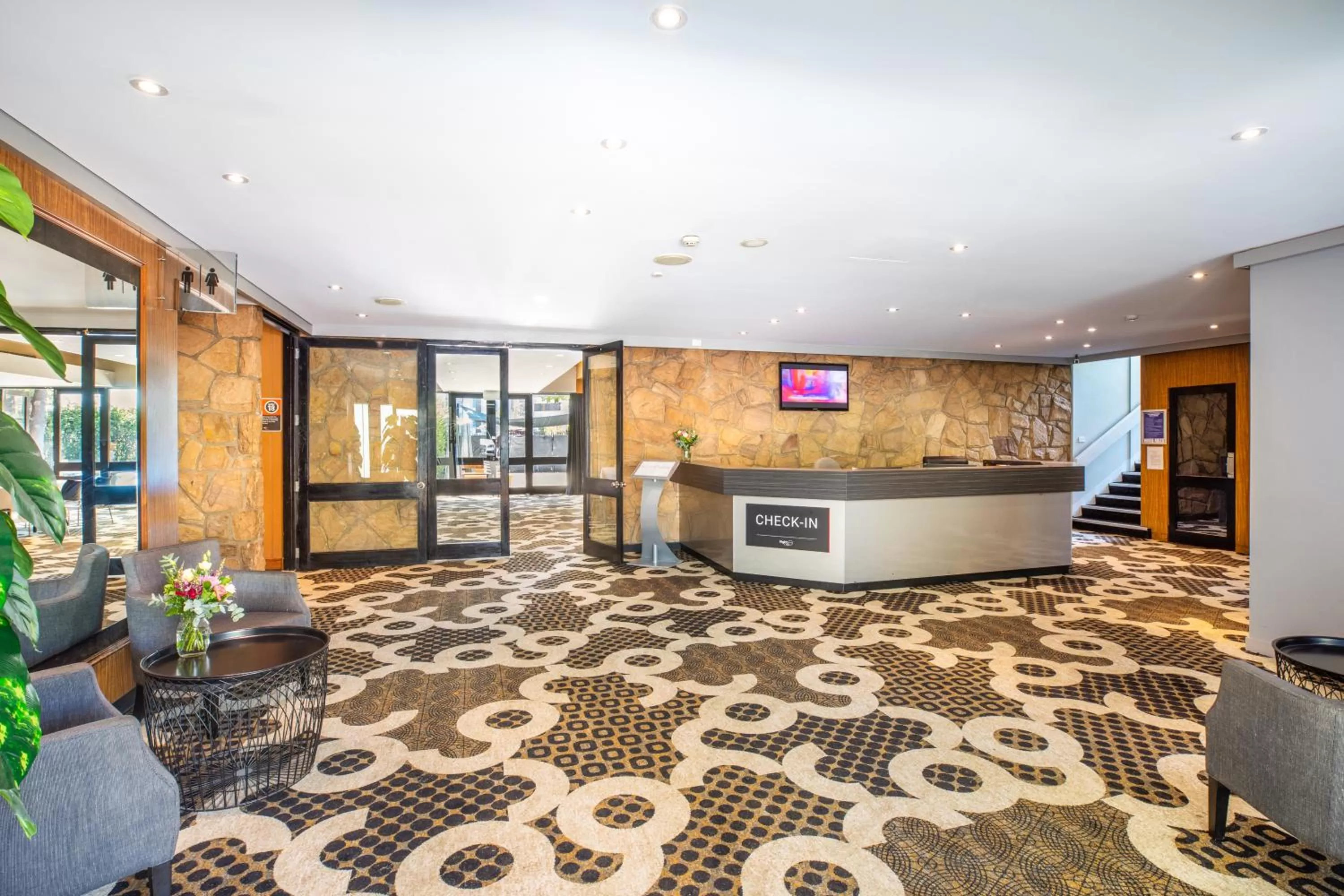 Lobby or reception in Nightcap at the Ranch Hotel