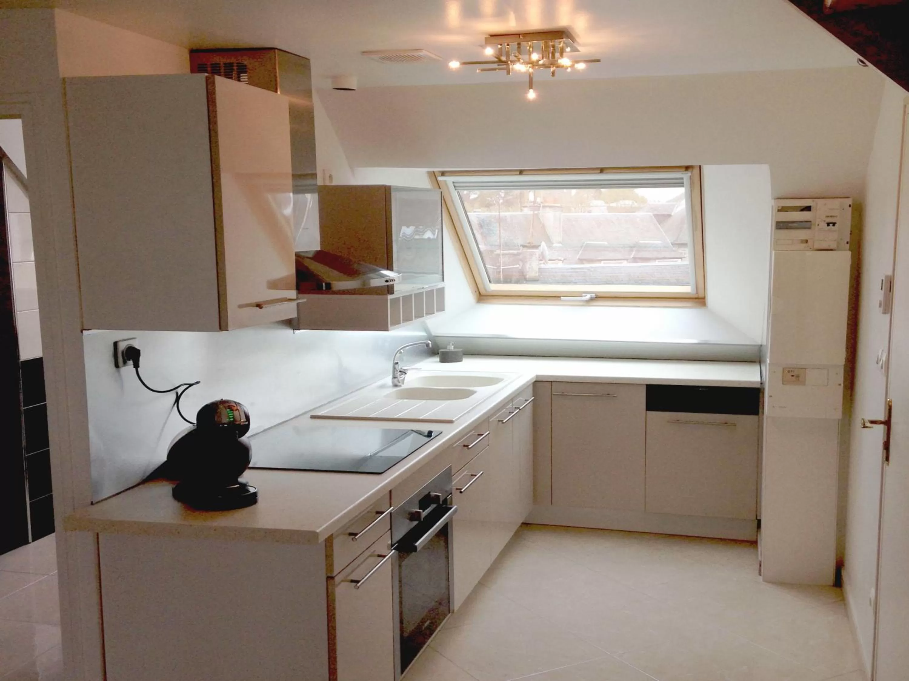 Kitchen/Kitchenette in APPART'HOTEL61