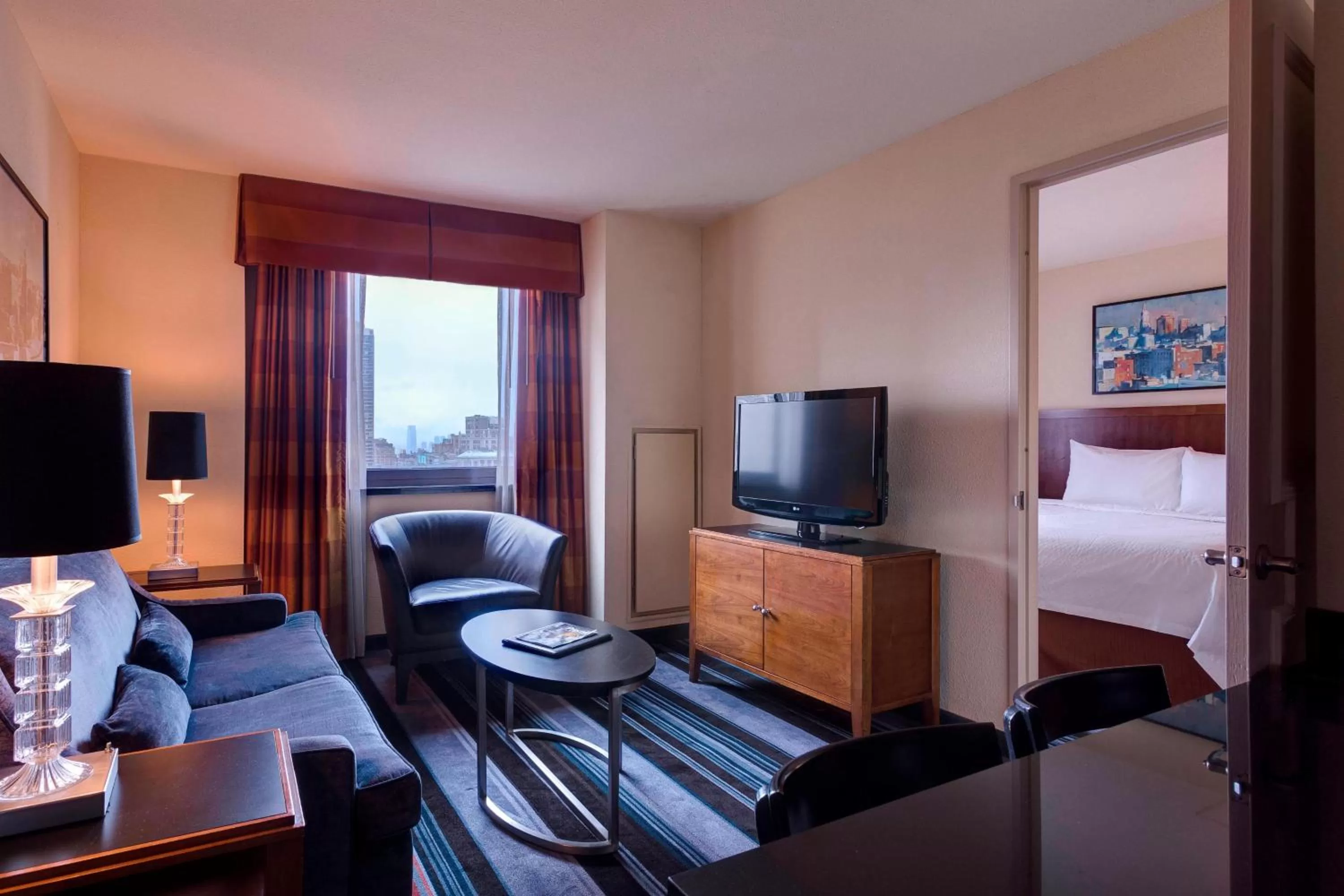 Bedroom, Bed in Residence Inn by Marriott New York Manhattan/Times Square