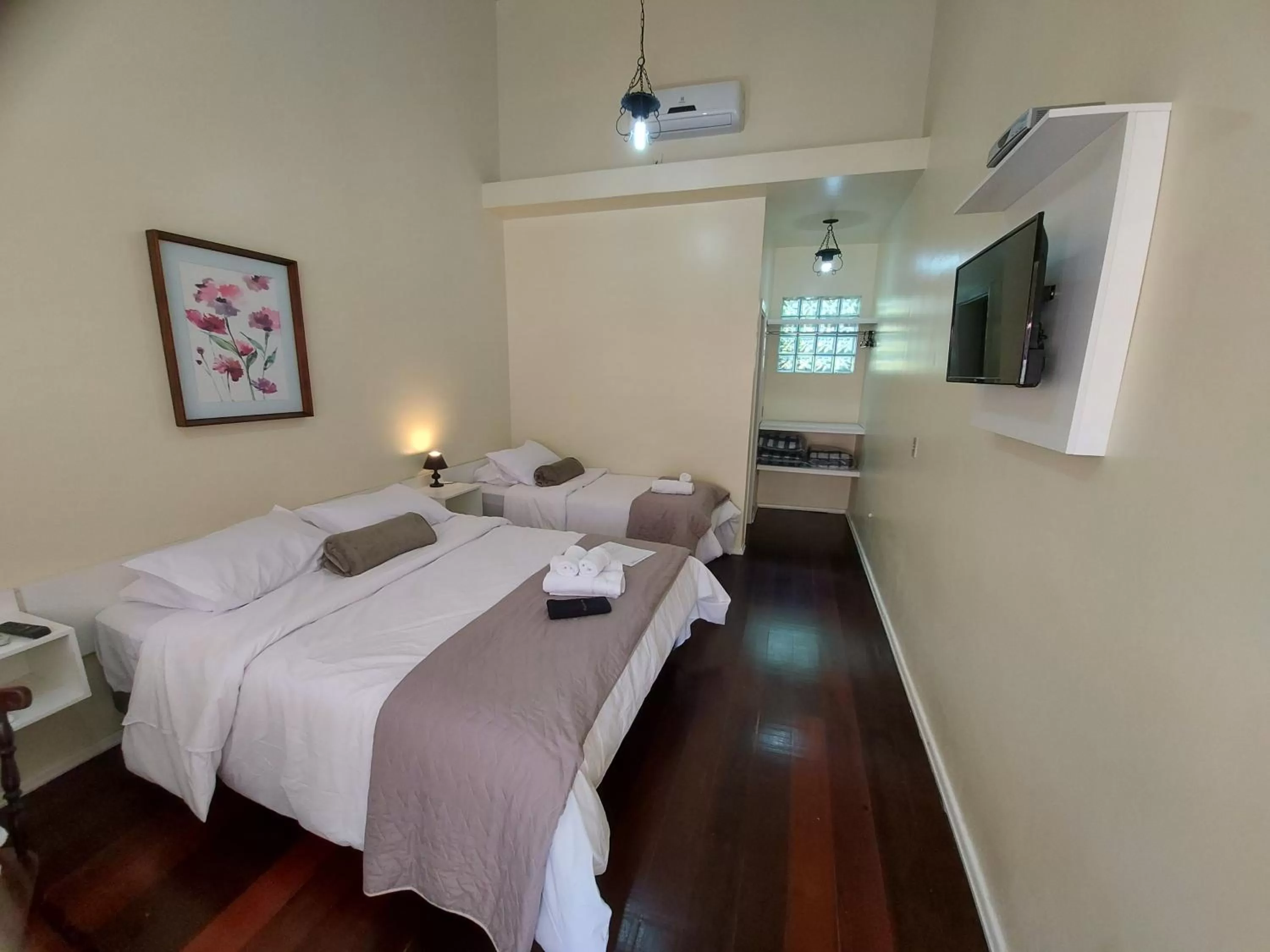 Bed in Pousada Lanai Canela