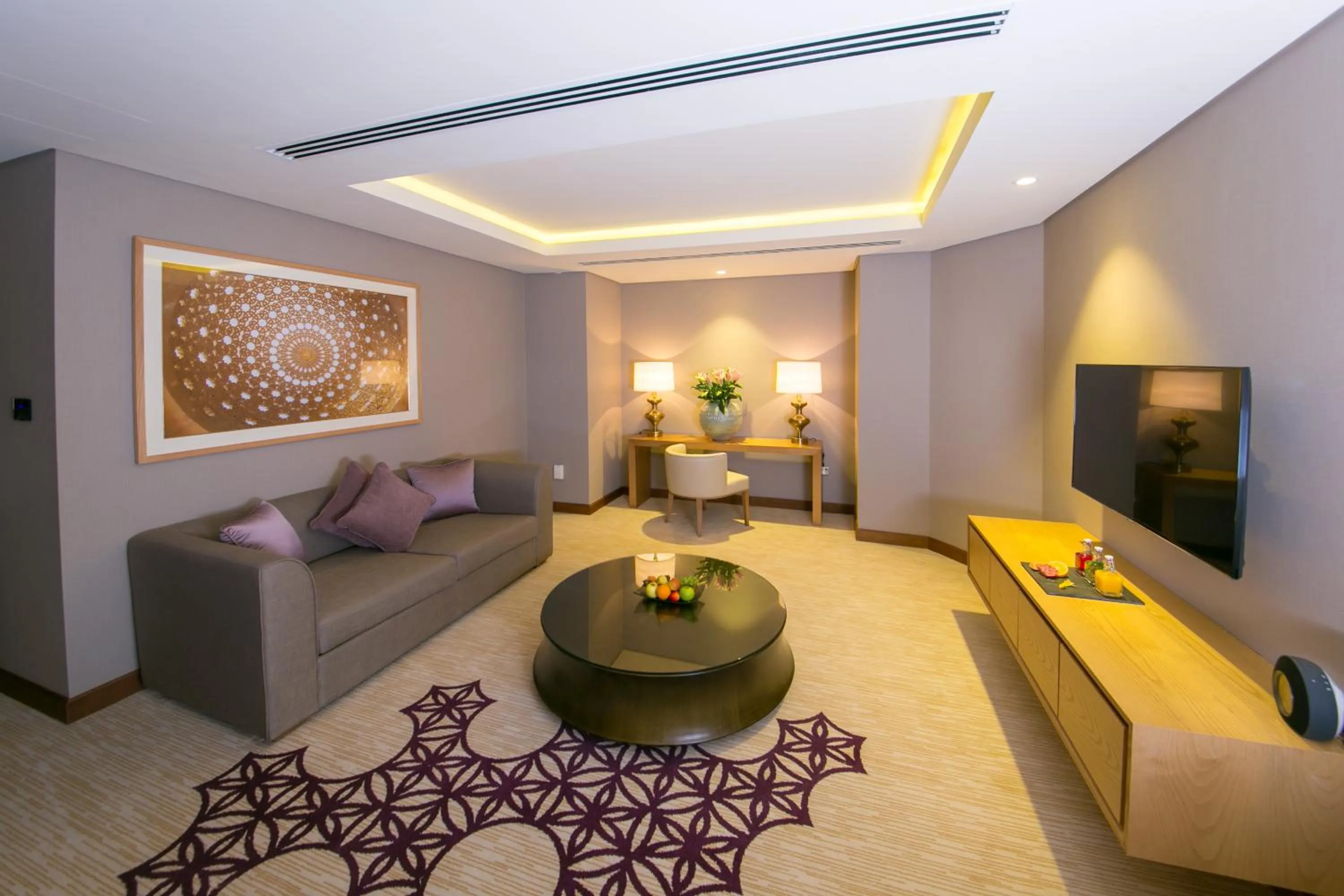Living room in Grand Millennium Muscat