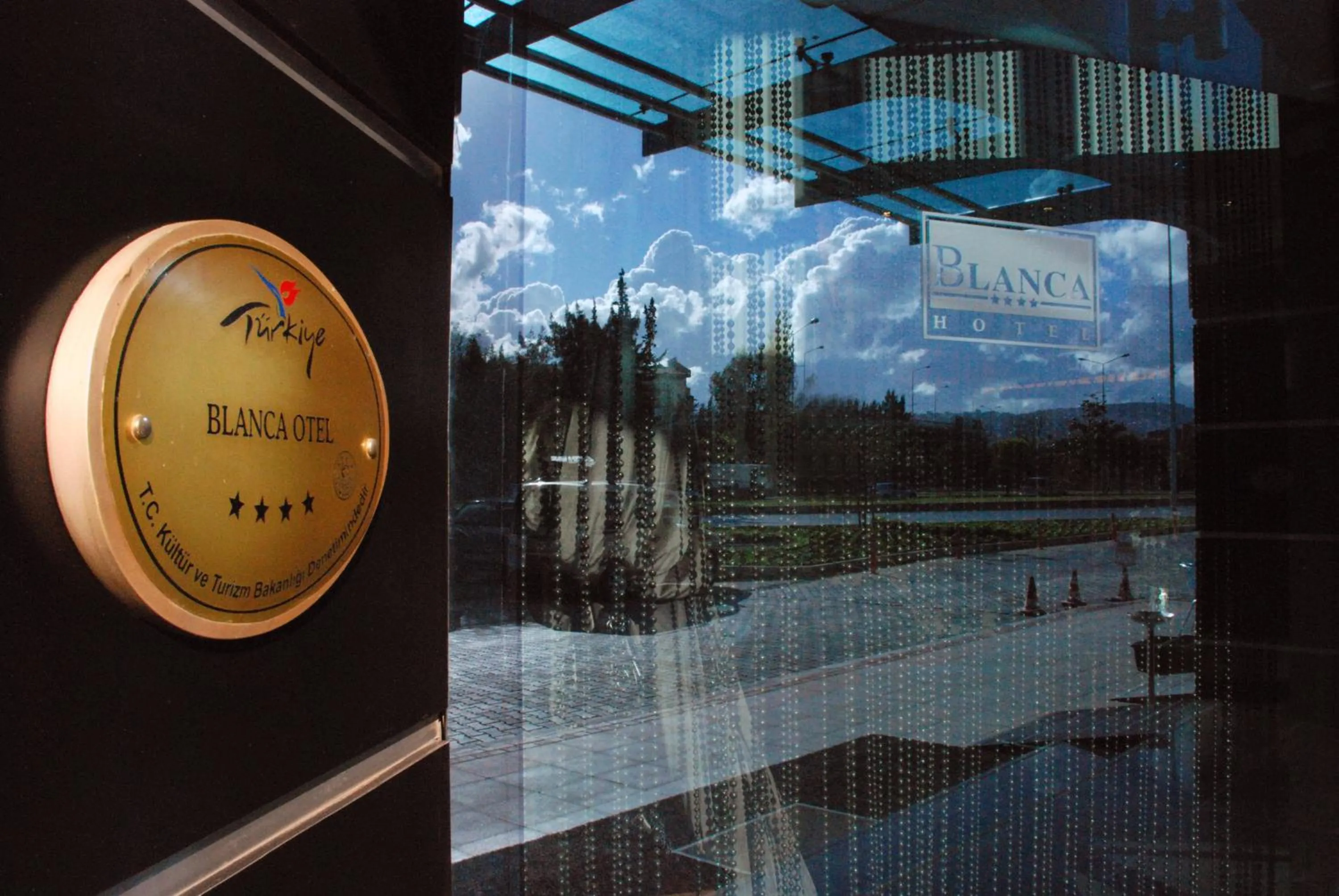 Property logo or sign in Blanca Hotel