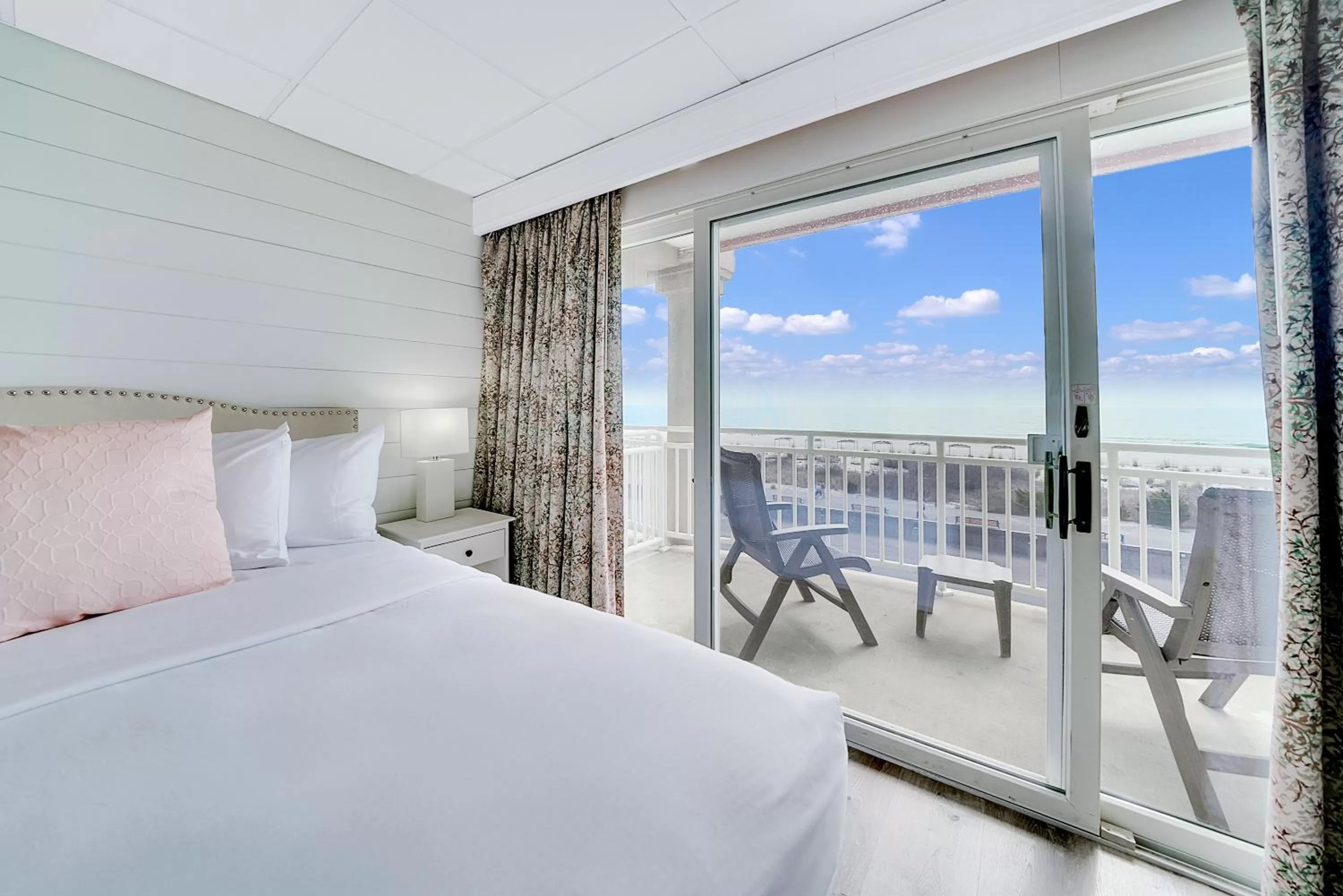 Bed in Montreal Beach Resort