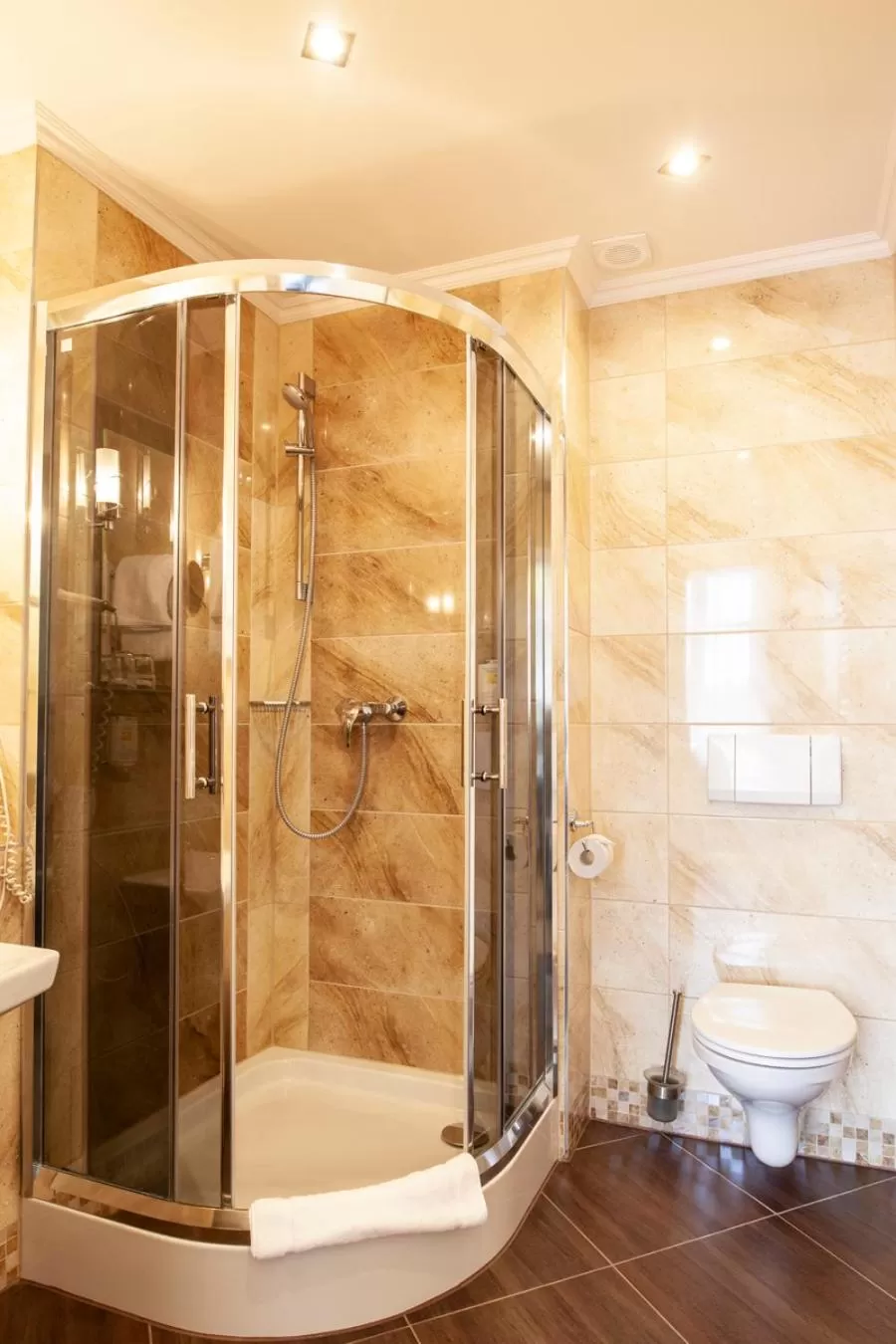 Shower in Hotel Silesia