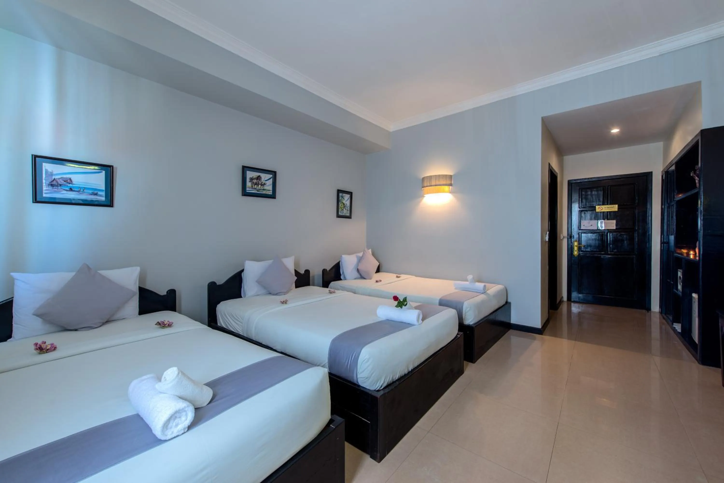 Photo of the whole room, Bed in Angkor Panoramic Boutique Hotel