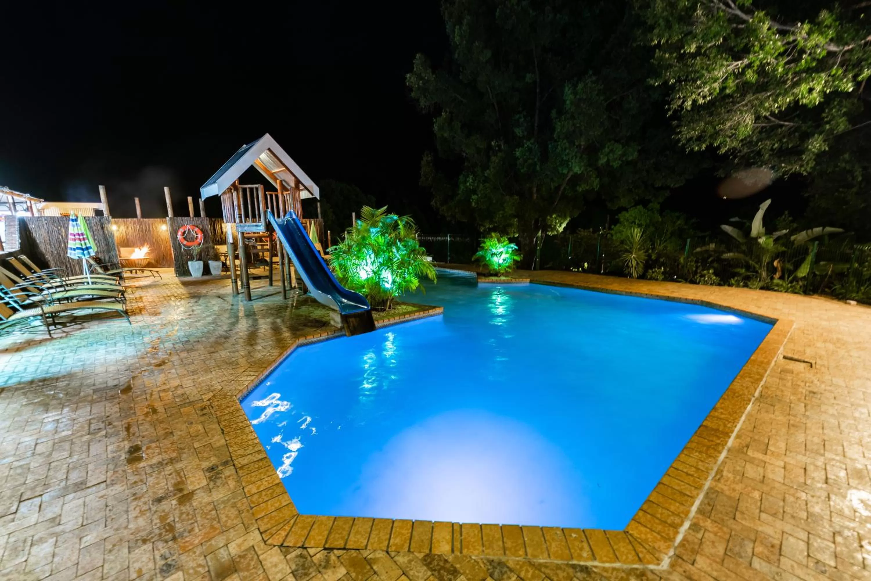 Swimming pool in Gooderson Knysna Chalets