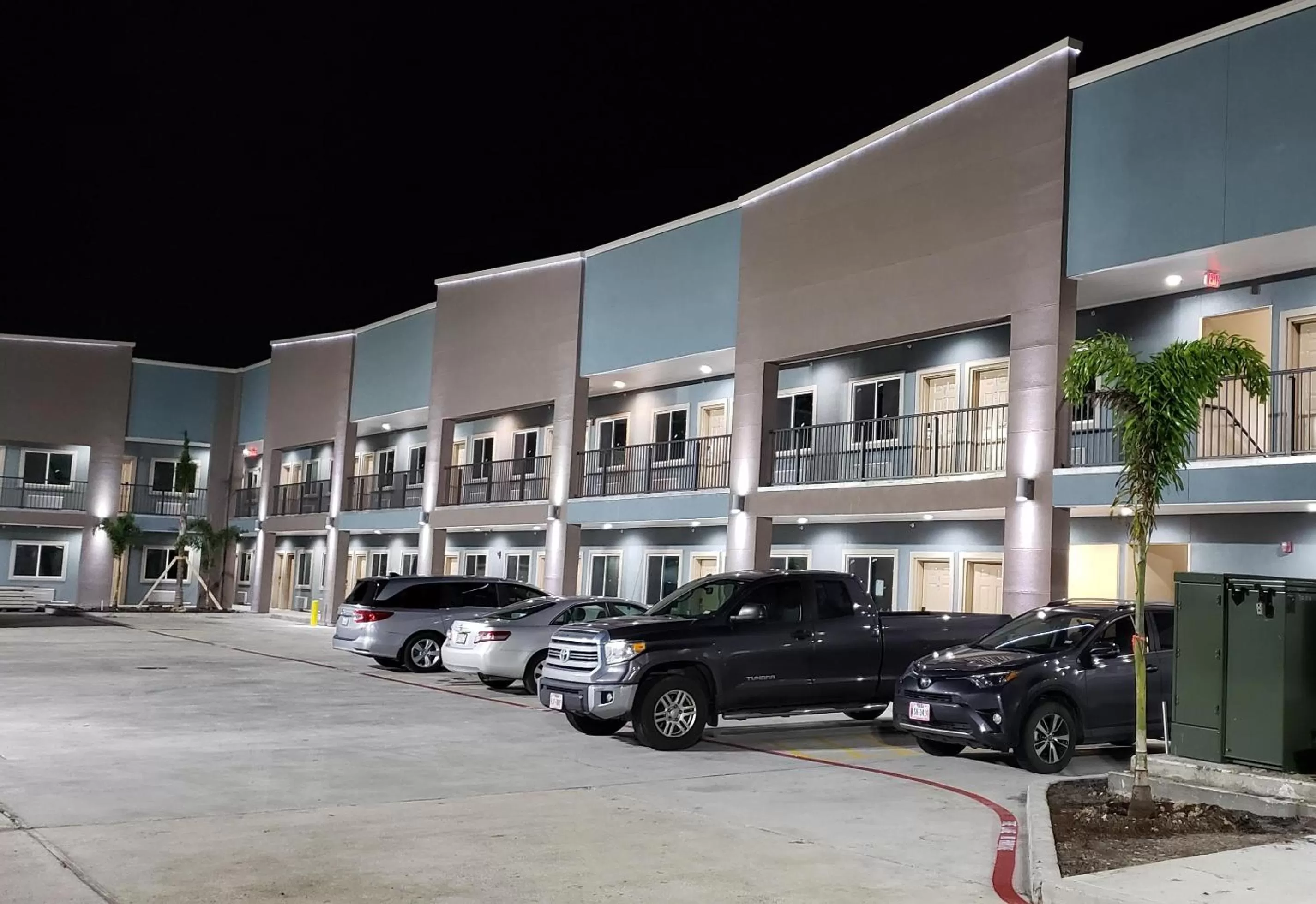 Property building in Texan Hotel