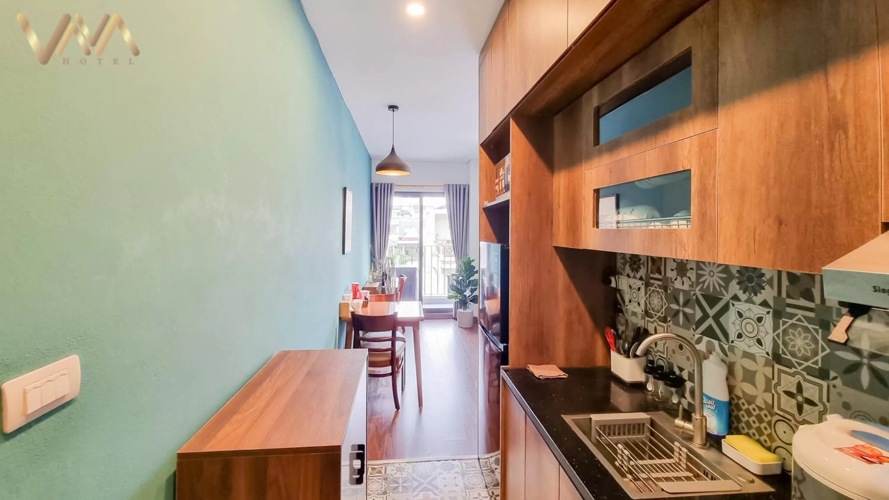 Kitchen or kitchenette in VNAHOMES Serviced Apartment