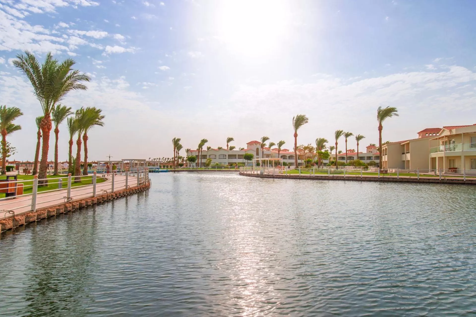 Lake view in Pickalbatros Dana Beach Resort - Aqua Park