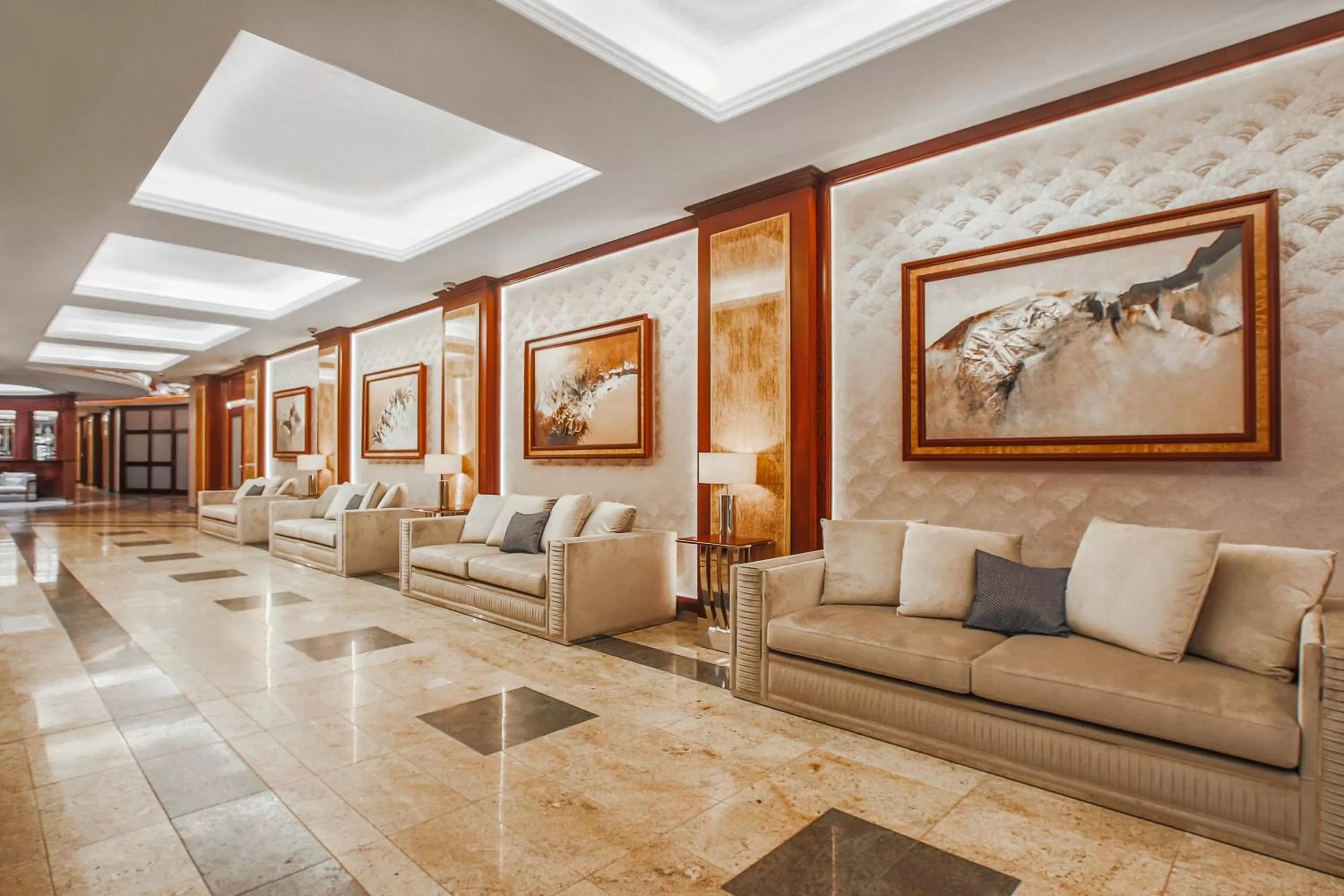 Lobby or reception in Hotel Haffner Resort & Spa - Destigo Hotels