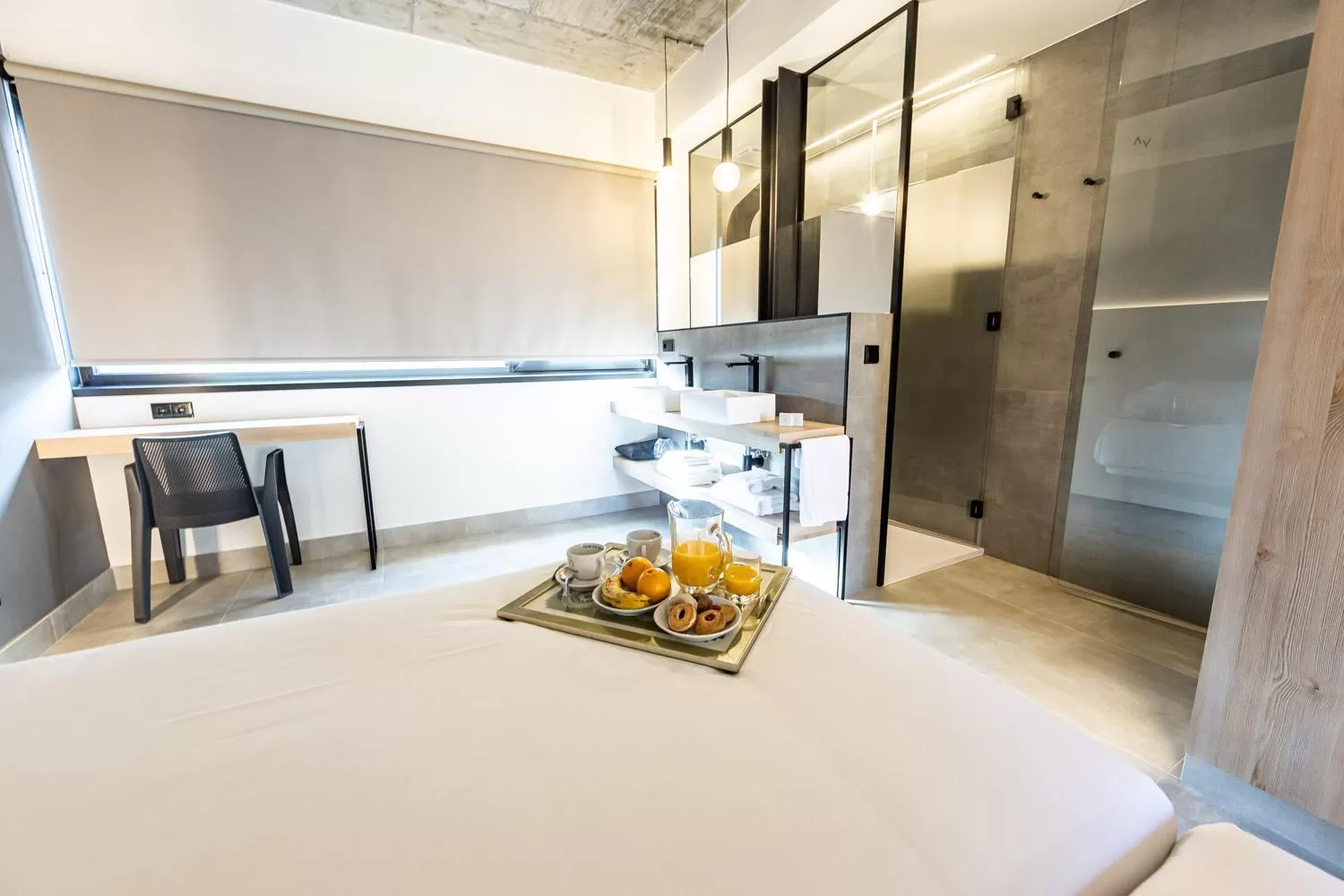 Bed in Hospedium Hotel Devalar Do Mar