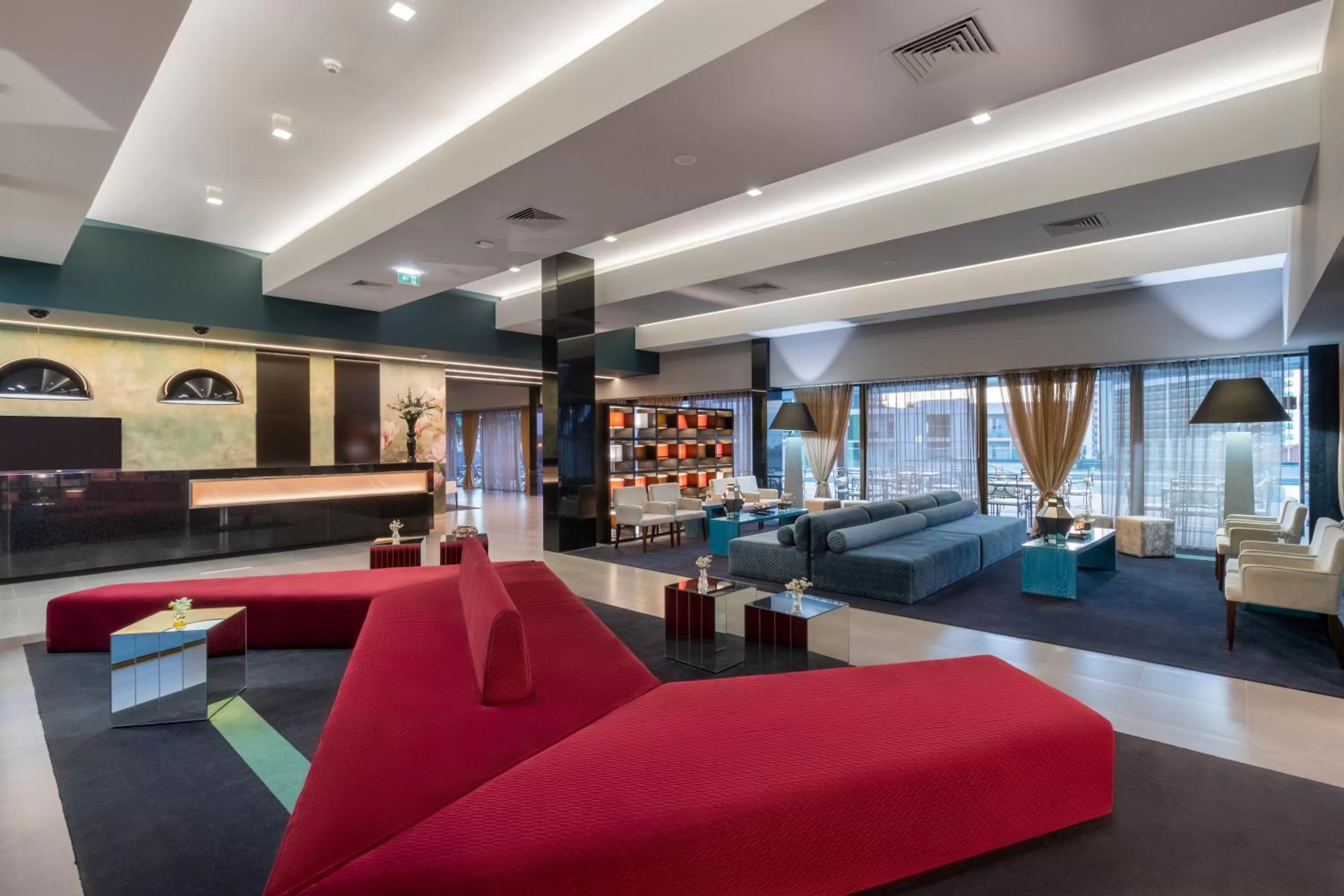 Lobby or reception in Enotel Magnólia