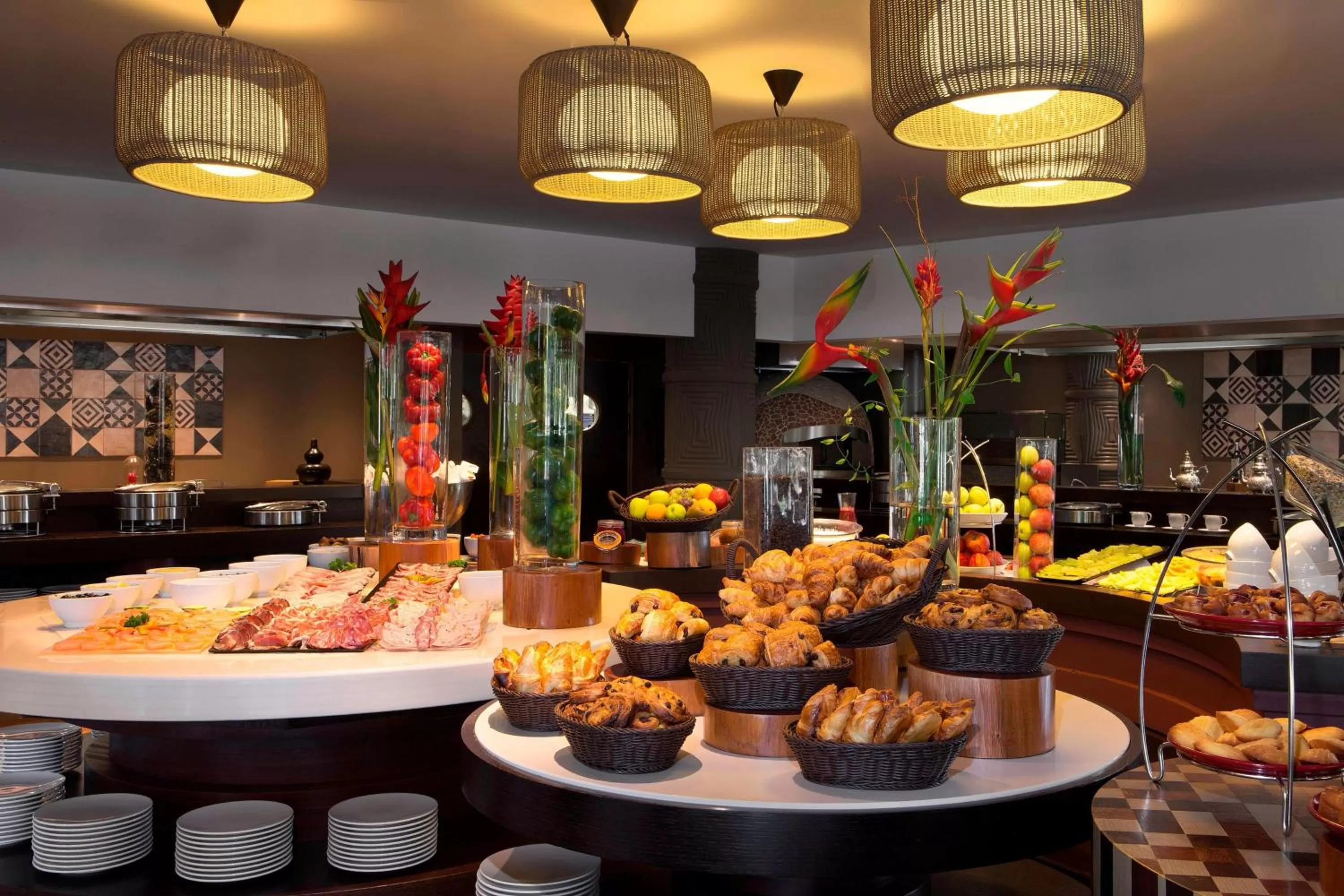 Breakfast in Sheraton New Caledonia Deva Spa & Golf Resort