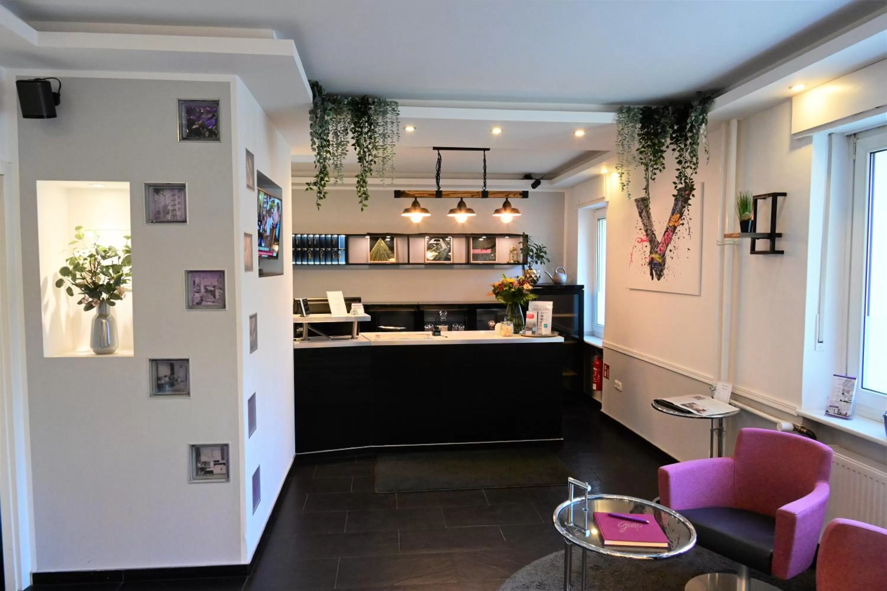 Lobby or reception in Les Nations