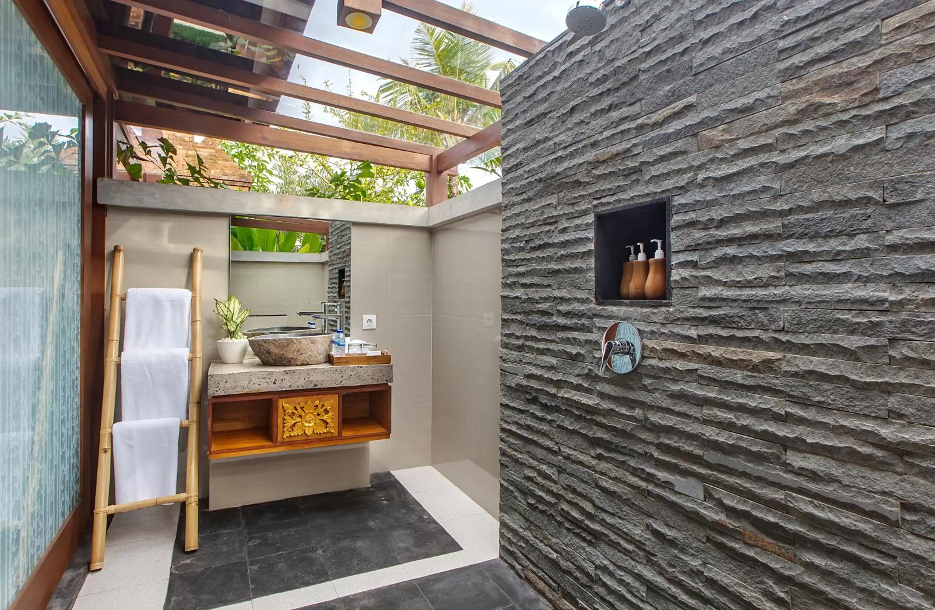 Bathroom in Alam Wayang Ubud - CHSE Certified