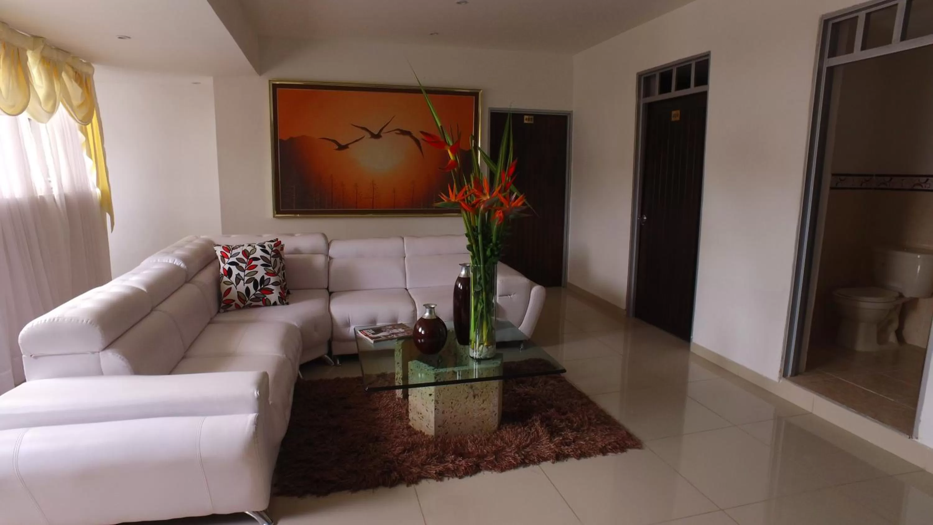 Lobby or reception in Hotel Cafe Plaza