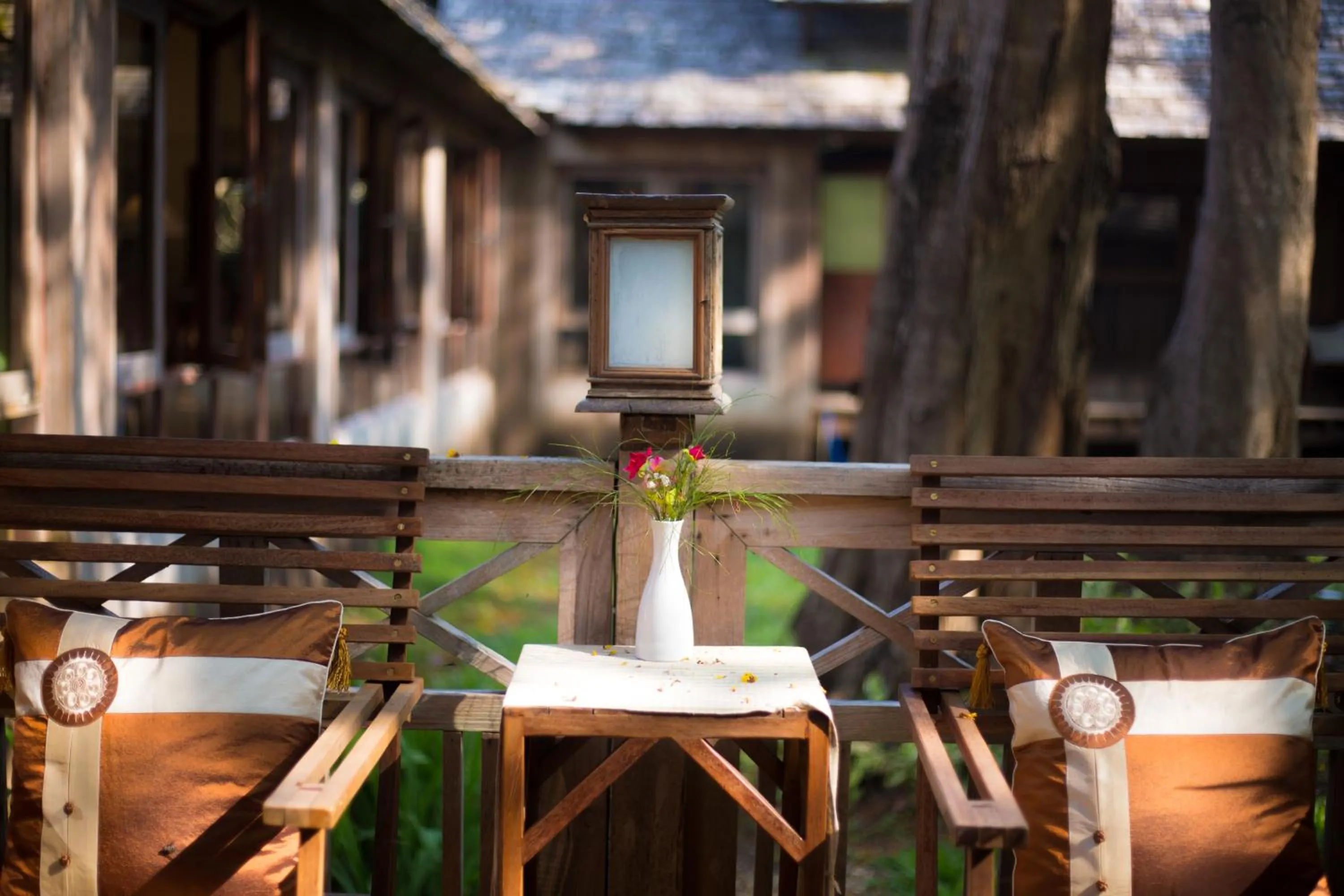 BBQ facilities in Teakwood villa