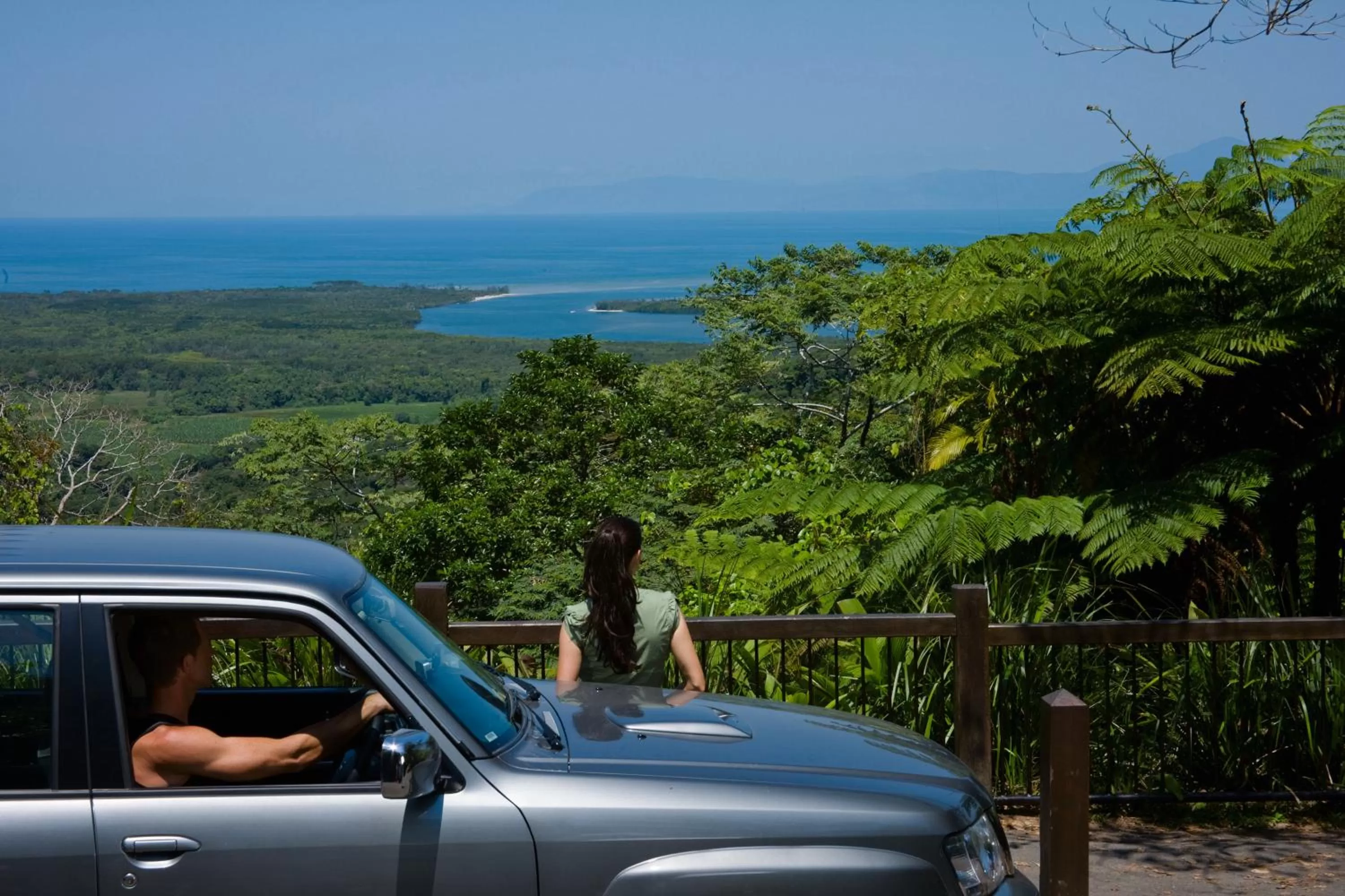 Natural landscape in Martinique On Macrossan